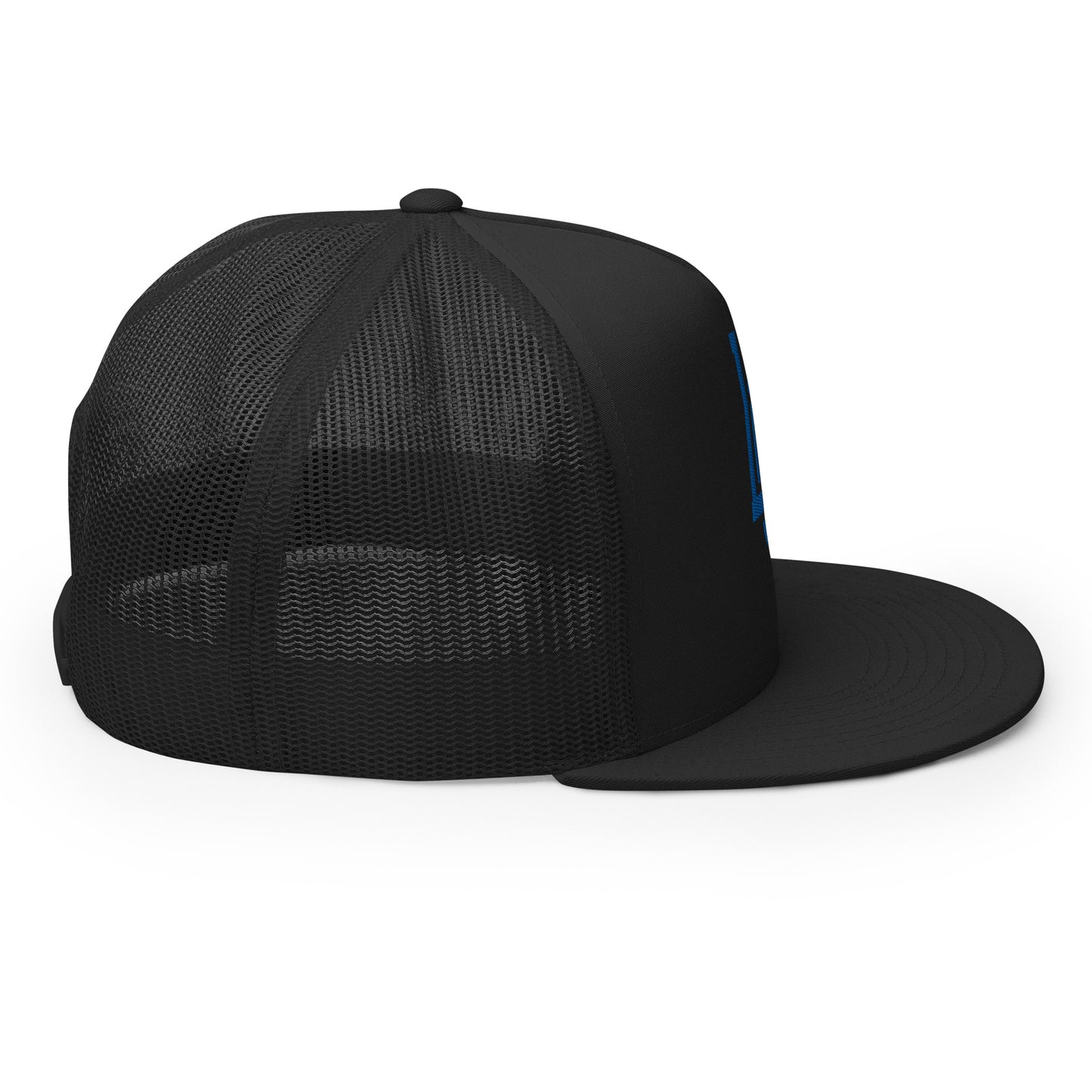 "LOS" Five Panel Trucker Cap | Yupoong 6006 | E Luna CLASSIC 1 Royal Thread Front Logo