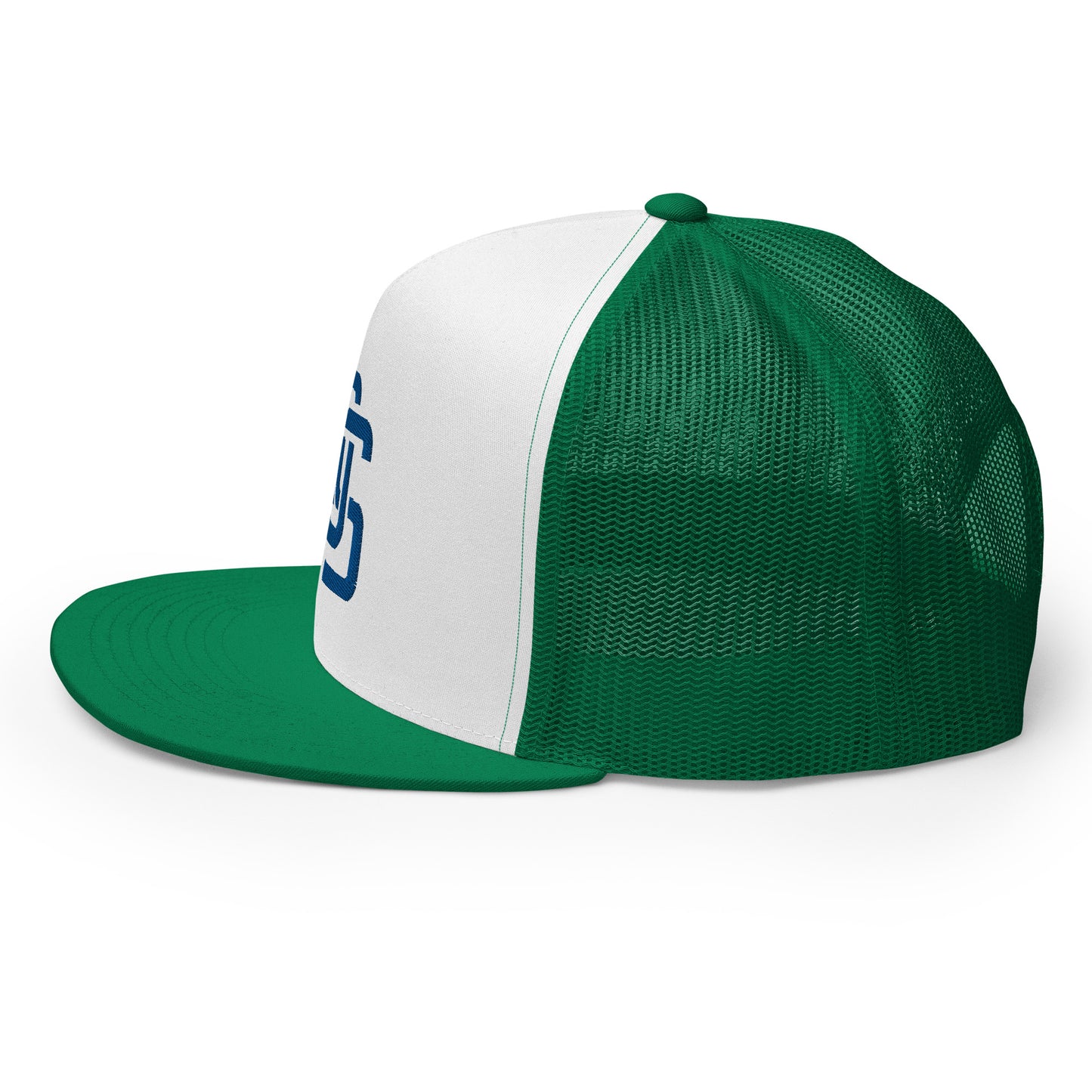 "LOS" Five Panel Trucker Cap | Yupoong 6006 | E Luna CLASSIC 1 Royal Thread Front Logo