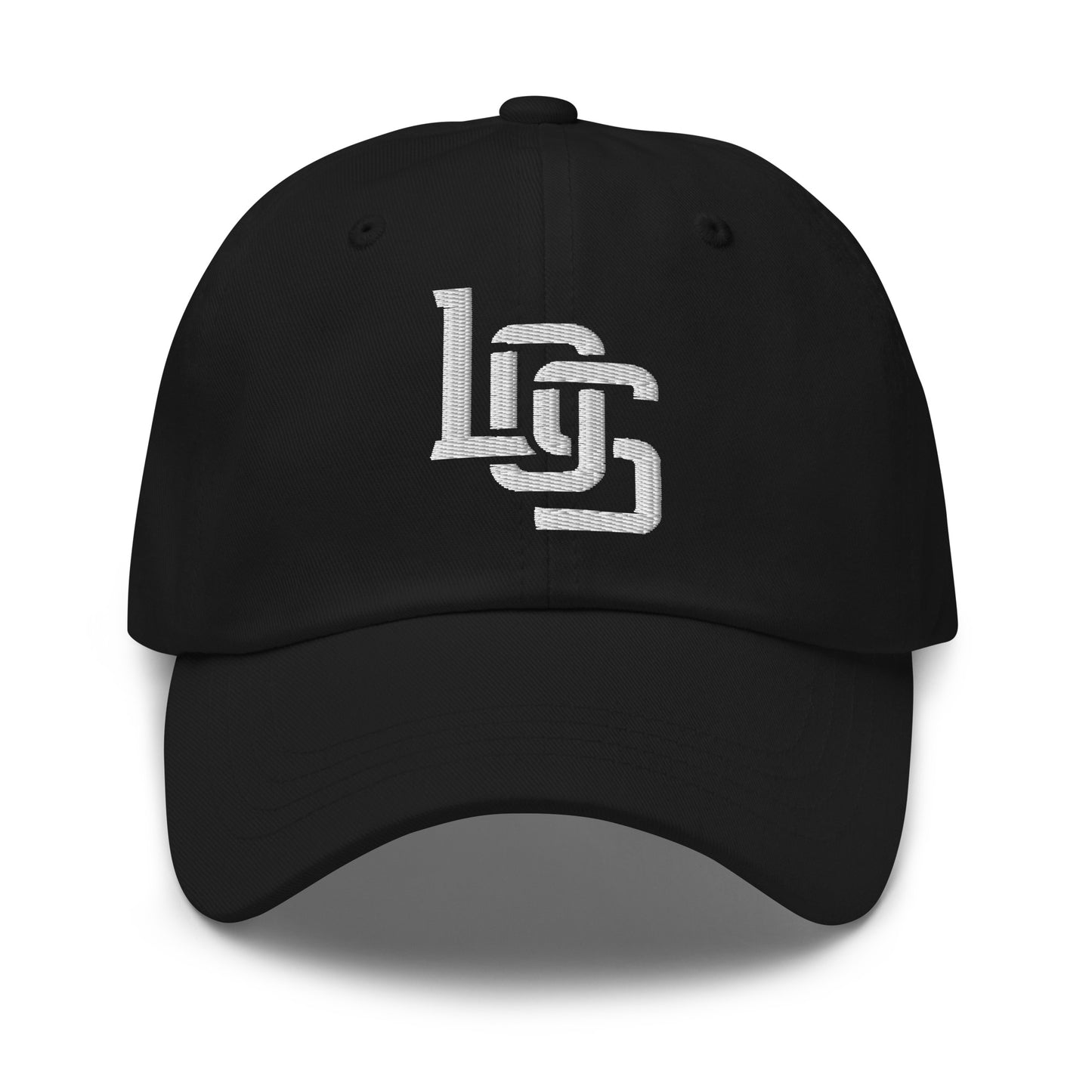 "LOS" Classic Dad Hat | E Luna Brand ESSENTIAL | 2 White Thread Logos