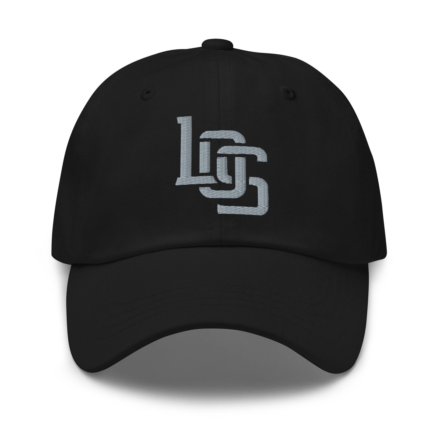 "LOS" Classic Dad Hat | E Luna Brand ESSENTIAL | 2 Grey Thread Logos