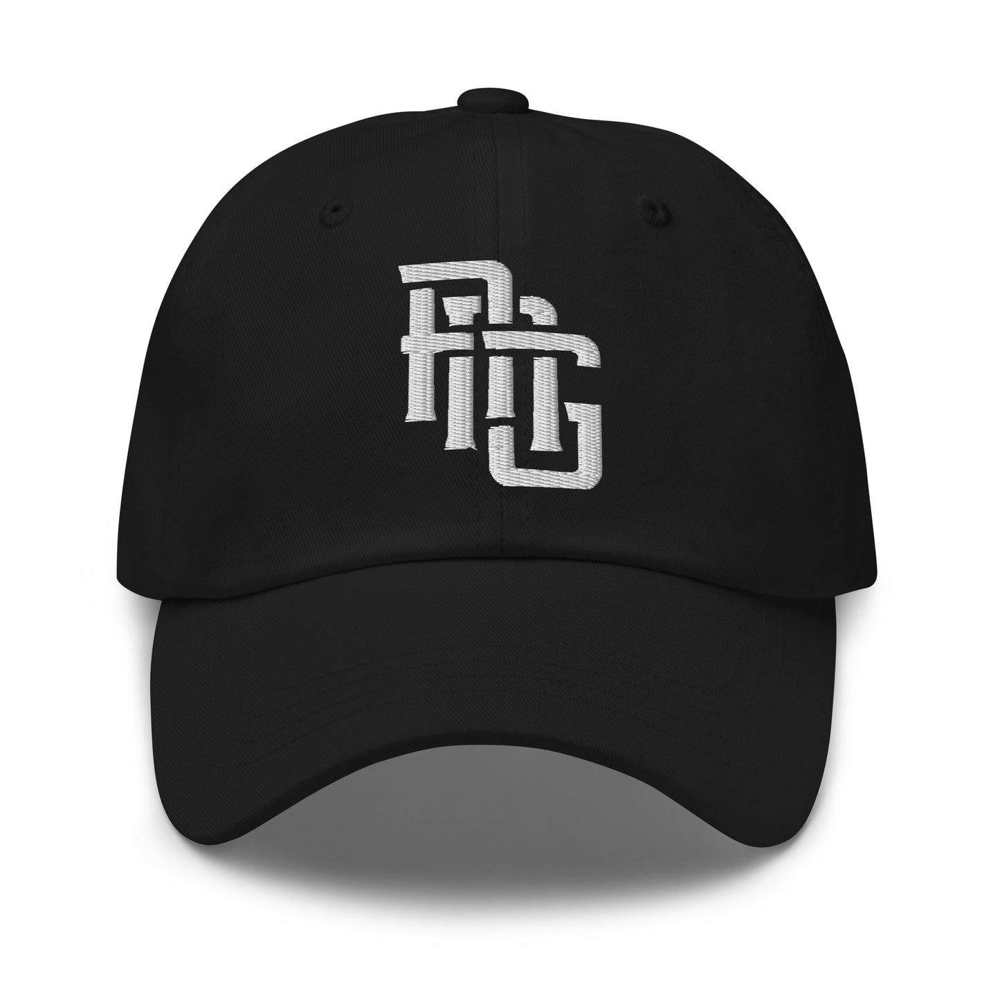 "ANG" Classic Dad Hat | E Luna Brand ESSENTIAL | 2 White Thread Logos