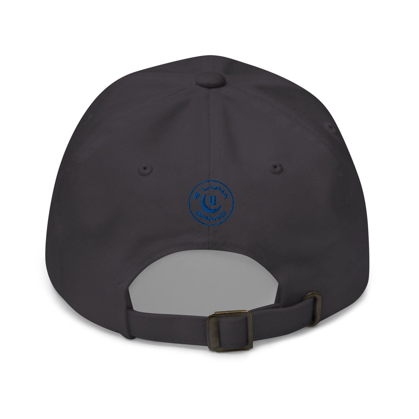 "213" Classic Dad Hat | Yupoong 6245CM | E Luna SELECT Tricrest 3 Royal Thread Front, Left Side & Back Logos