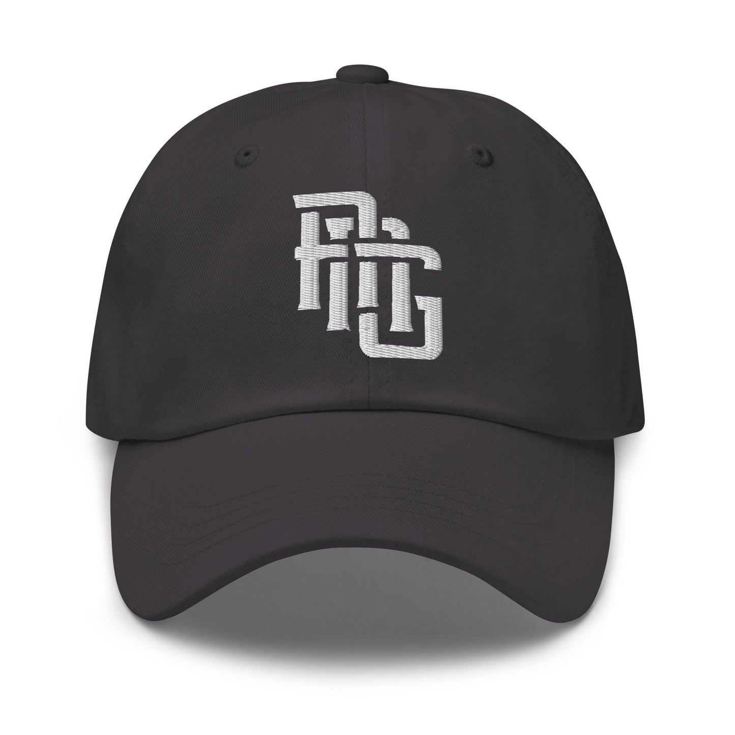 "ANG" Classic Dad Hat | E Luna Brand ESSENTIAL | 2 White Thread Logos