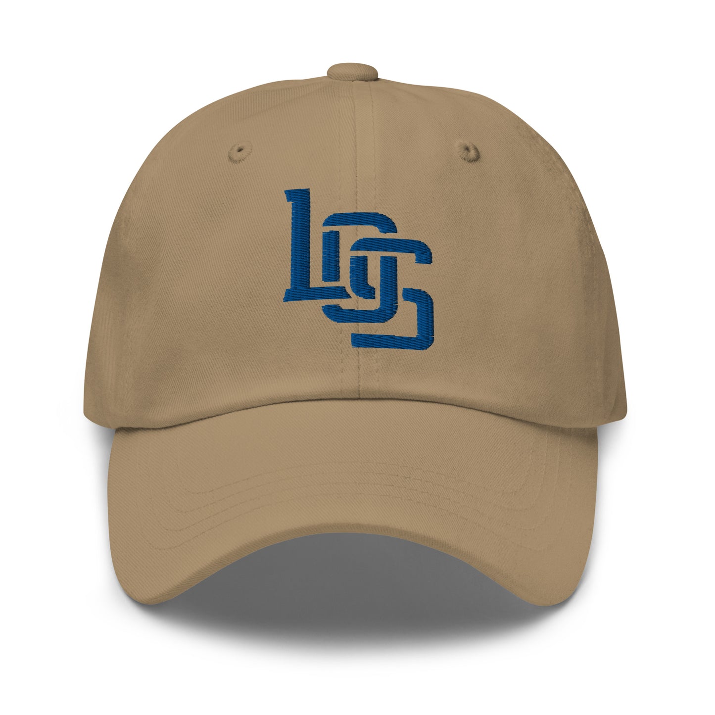 "LOS" Classic Dad Hat | E Luna Brand ESSENTIAL | 2 Royal Thread Logos