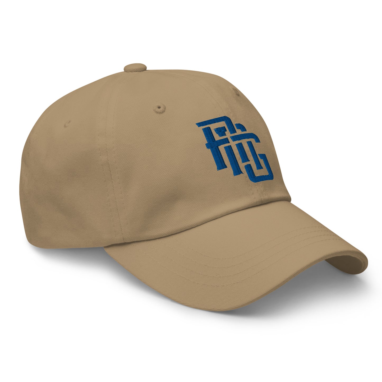 "ANG" Classic Dad Hat | E Luna Brand ESSENTIAL | 2 Royal Thread Logos