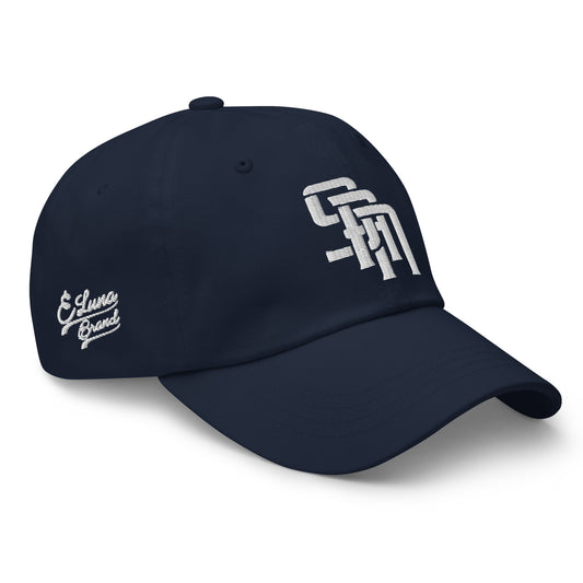 Gorra Clásica de Papá "SAN" | E Luna Brand PREMIUM | 4 Logotipos de Hilo Blanco | Edición 3D Puff