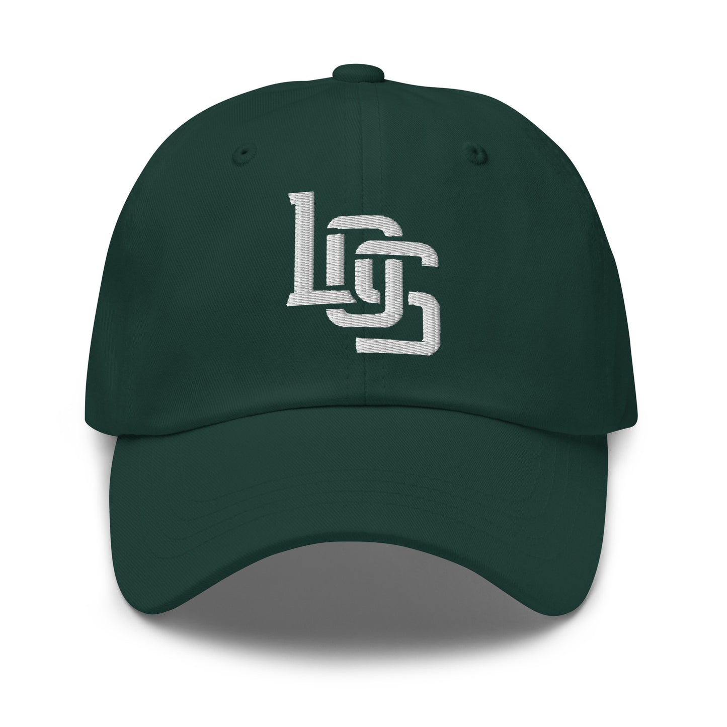 "LOS" Classic Dad Hat | E Luna Brand ESSENTIAL | 2 White Thread Logos