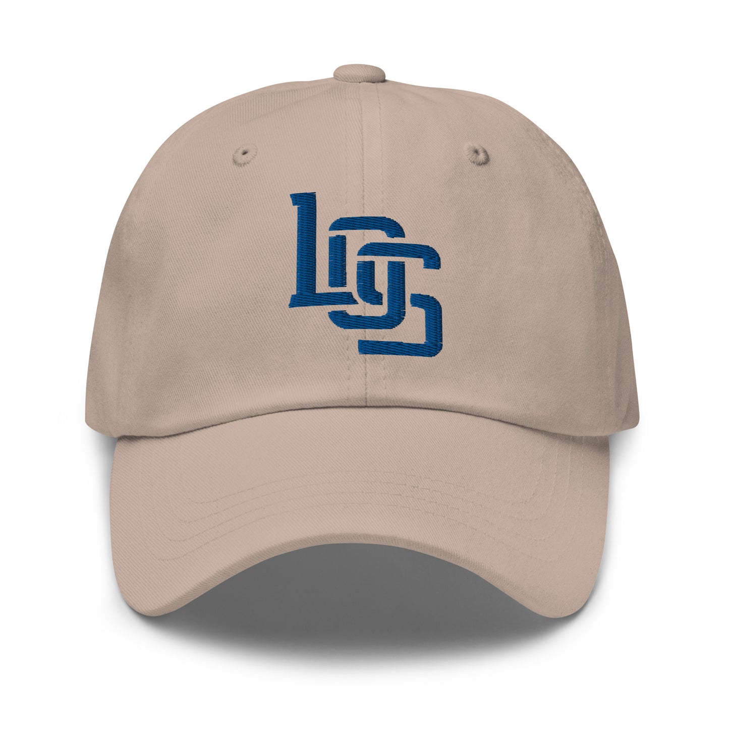 "LOS" Classic Dad Hat | E Luna Brand ESSENTIAL | 2 Royal Thread Logos