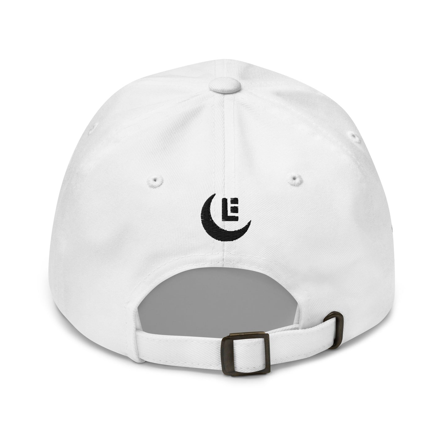"SAN" Classic Dad Hat | E Luna Brand PREMIUM | 4 Black Thread Logos | 3D Puff Edition