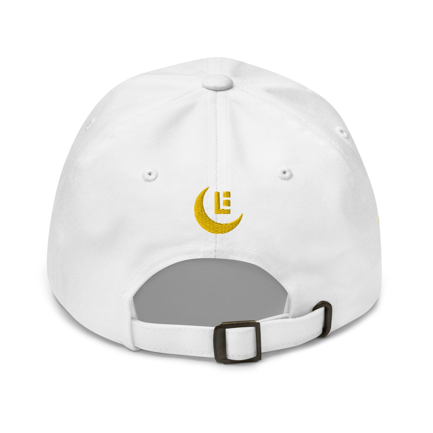"SAN" Classic Dad Hat | E Luna Brand PREMIUM | 4 Gold Thread Logos | 3D Puff Edition
