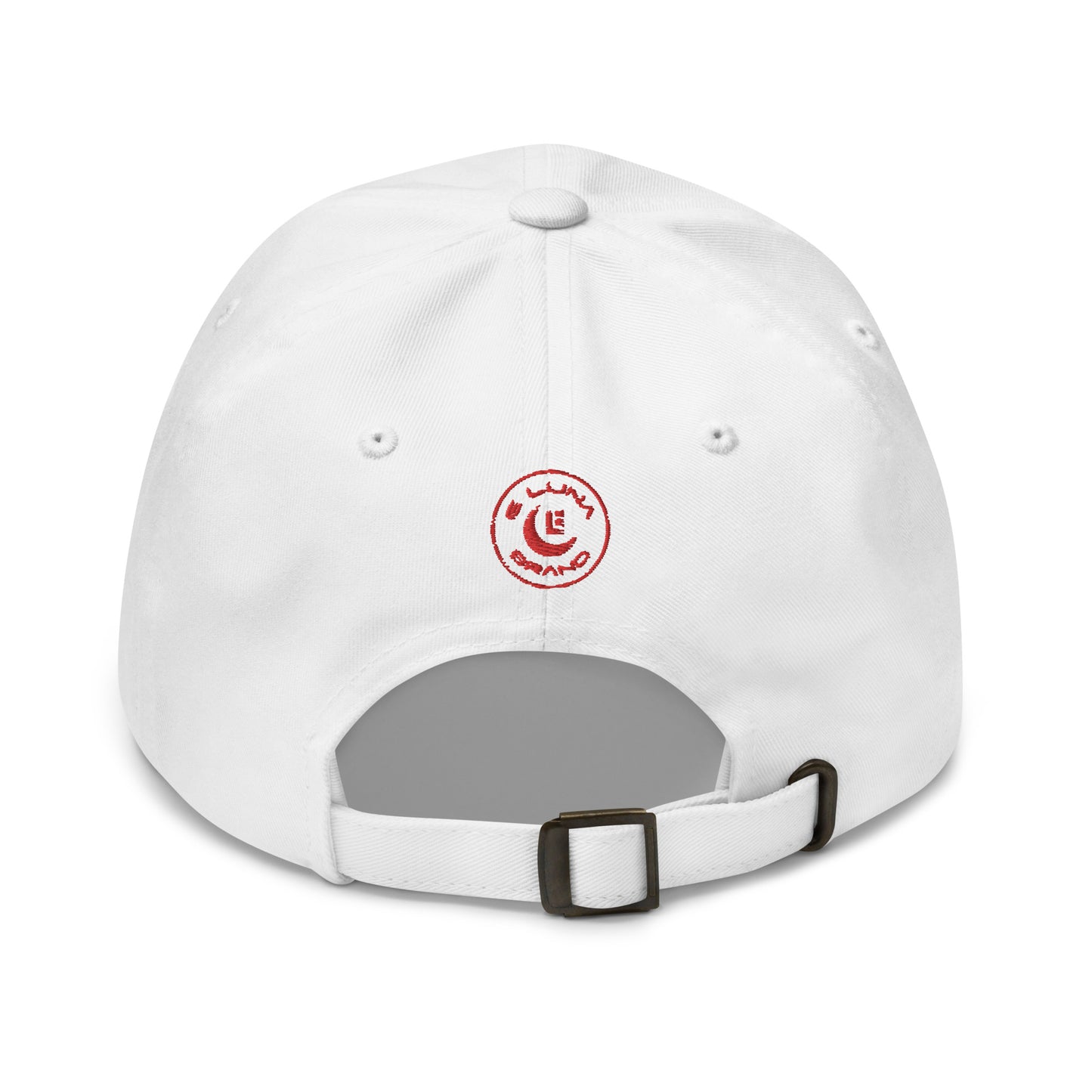 "SAN" Classic Dad Hat | E Luna Brand SELECT | 3 Red Thread Logos | 3D Puff Edition