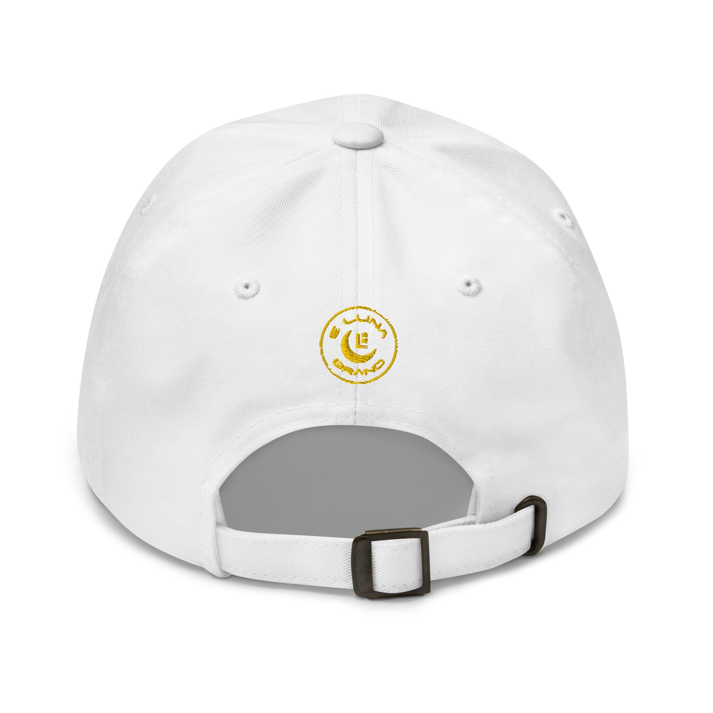 "SAN" Classic Dad Hat | E Luna Brand SELECT | 3 Gold Thread Logos | 3D Puff Edition