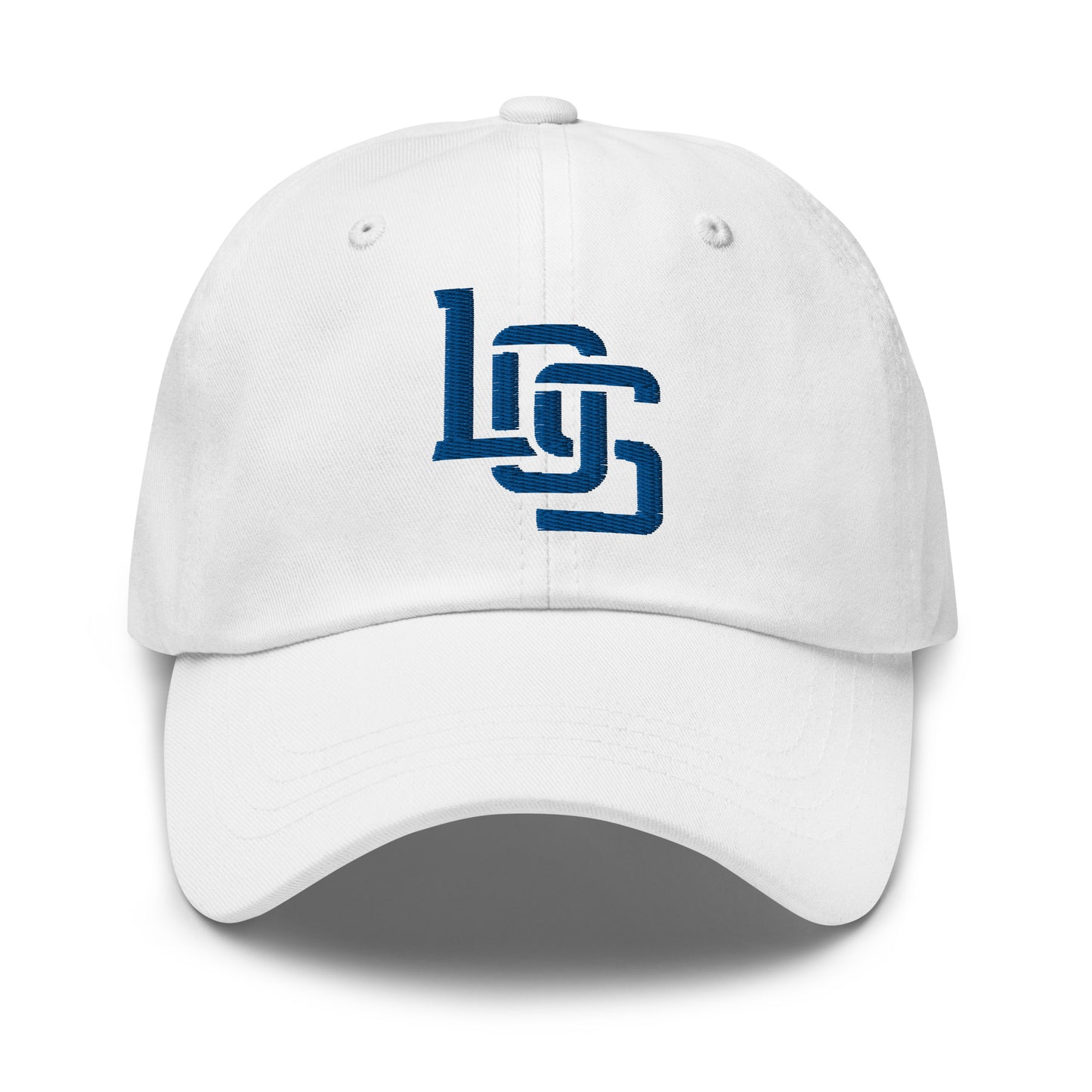 "LOS" Classic Dad Hat | E Luna Brand ESSENTIAL | 2 Royal Thread Logos