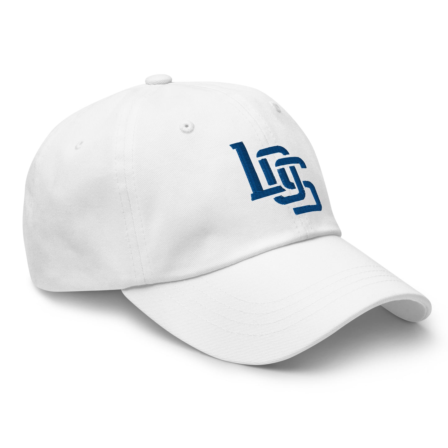 "LOS" Classic Dad Hat | E Luna Brand ESSENTIAL | 2 Royal Thread Logos