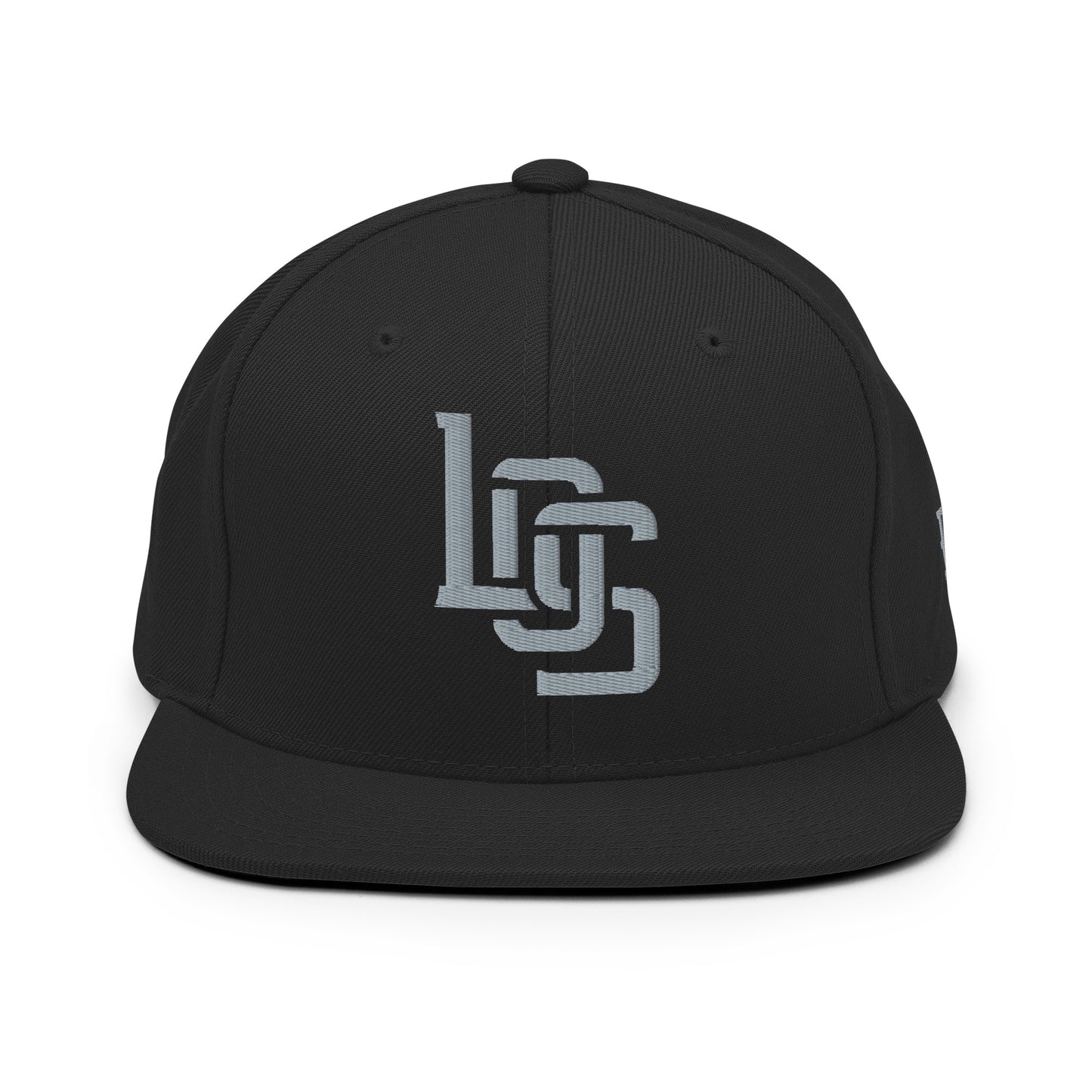 "LOS" Wool Blend Snapback | E Luna Brand ESSENTIAL | 2 Grey Thread Logos