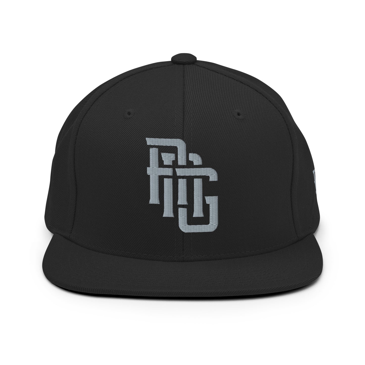 "ANG" Wool Blend Snapback | E Luna Brand ESSENTIAL | 2 Grey Thread Logos