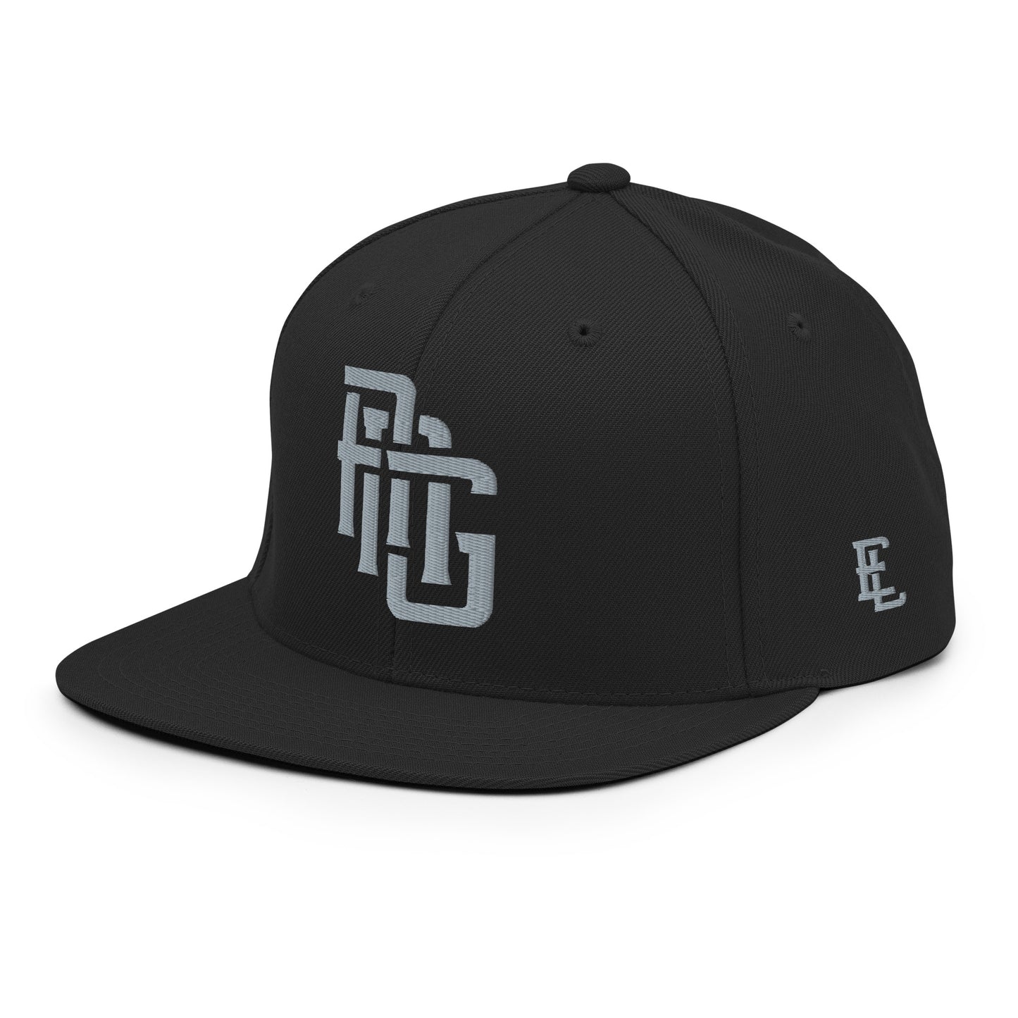 "ANG" Wool Blend Snapback | E Luna Brand ESSENTIAL | 2 Grey Thread Logos