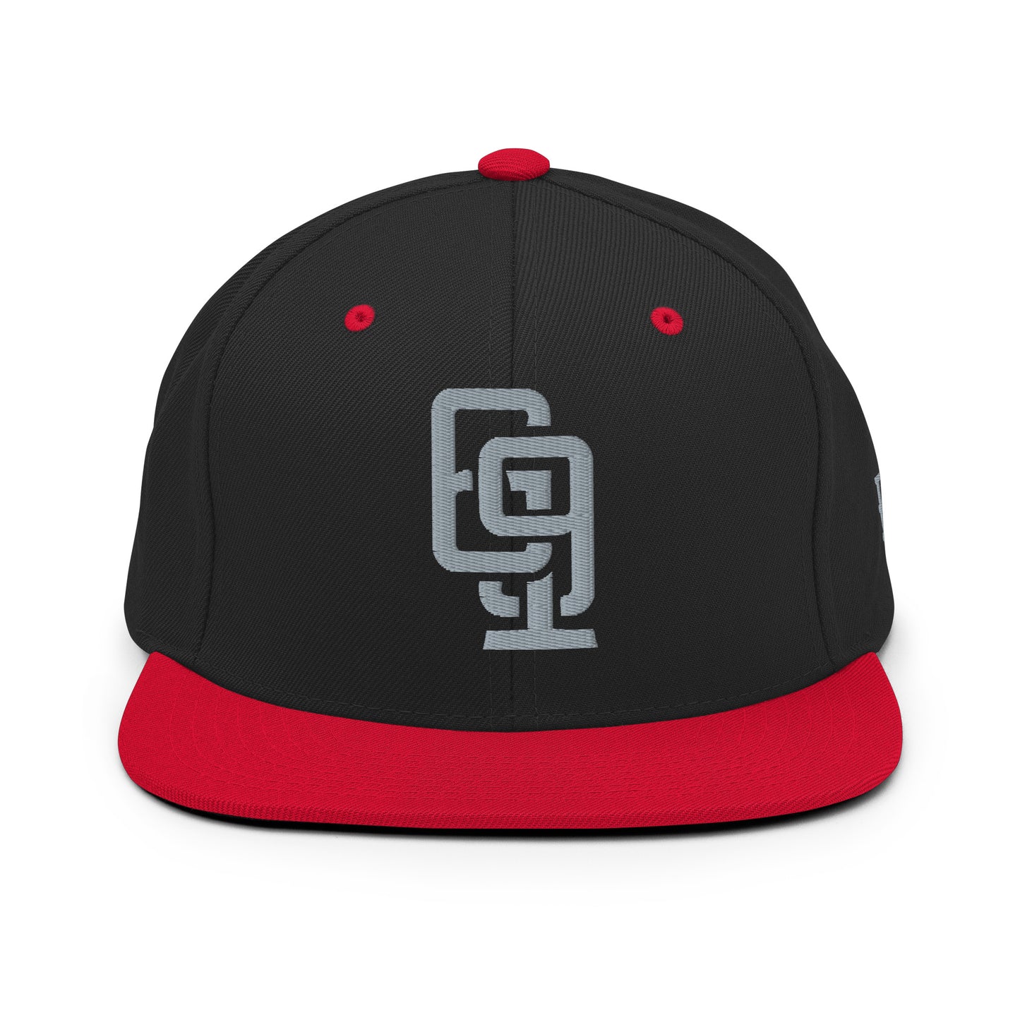 "619" Wool Blend Snapback | E Luna Brand ESSENTIAL | 2 Grey Thread Logos