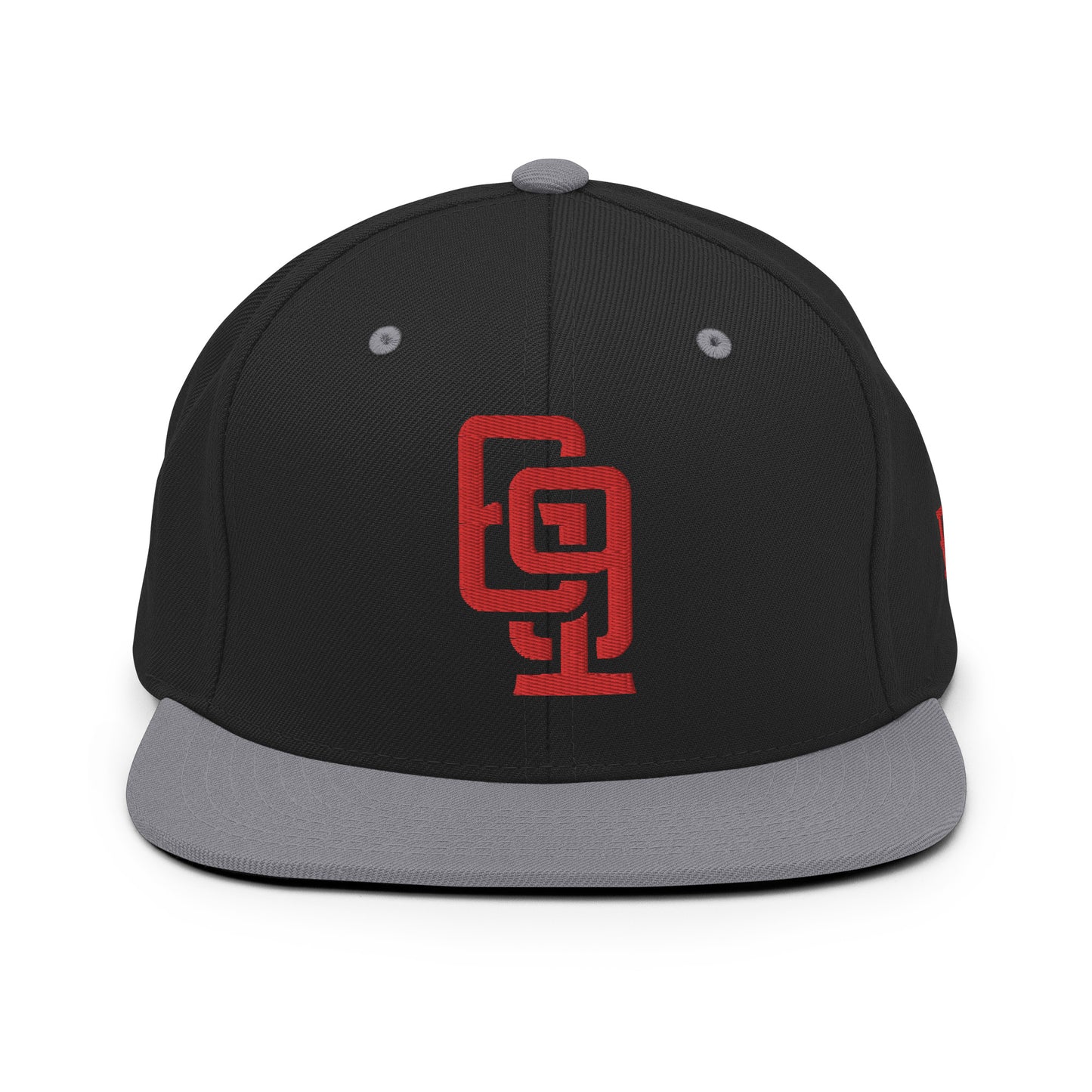 "619" Wool Blend Snapback | E Luna Brand ESSENTIAL | 2 Red Thread Logos