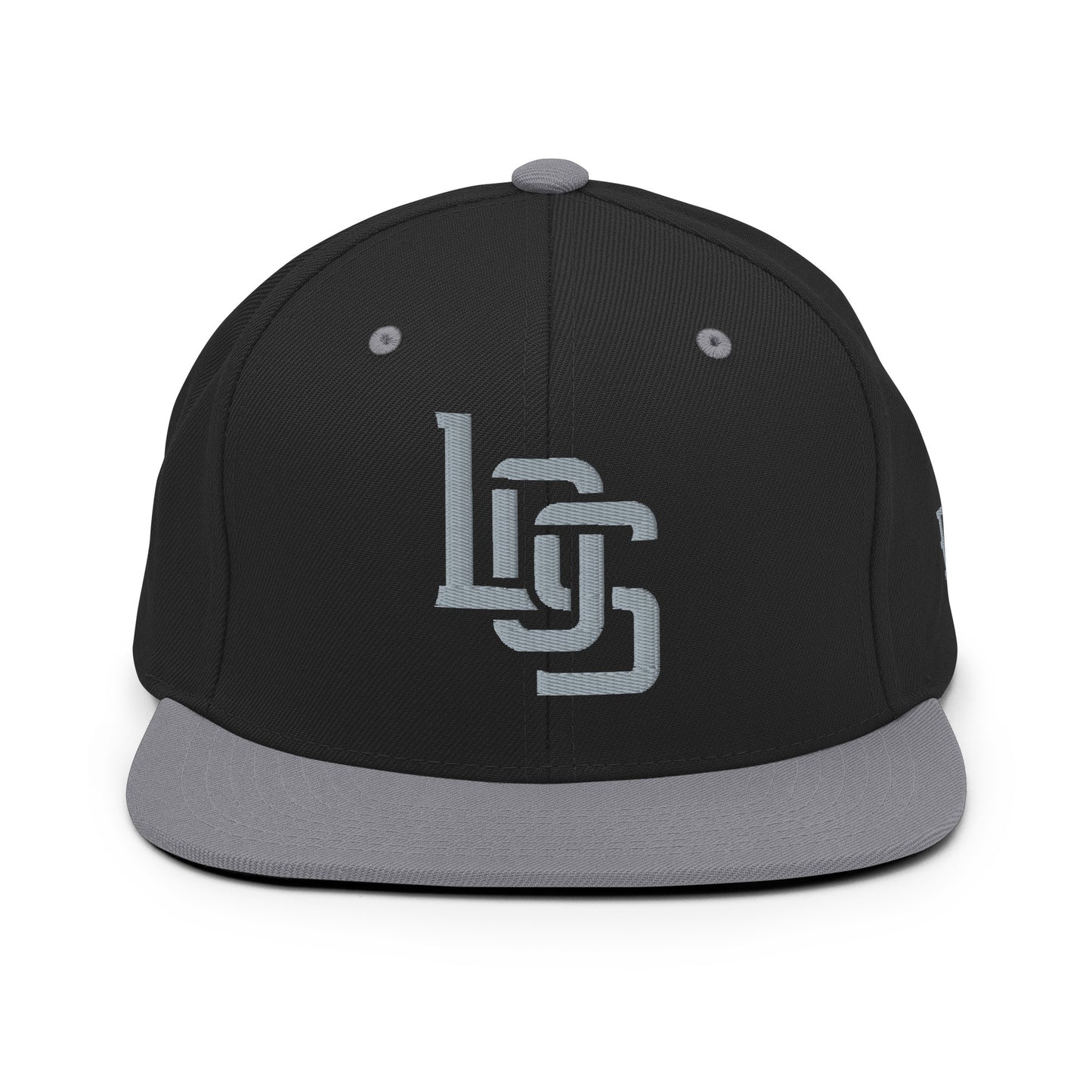 "LOS" Wool Blend Snapback | E Luna Brand ESSENTIAL | 2 Grey Thread Logos