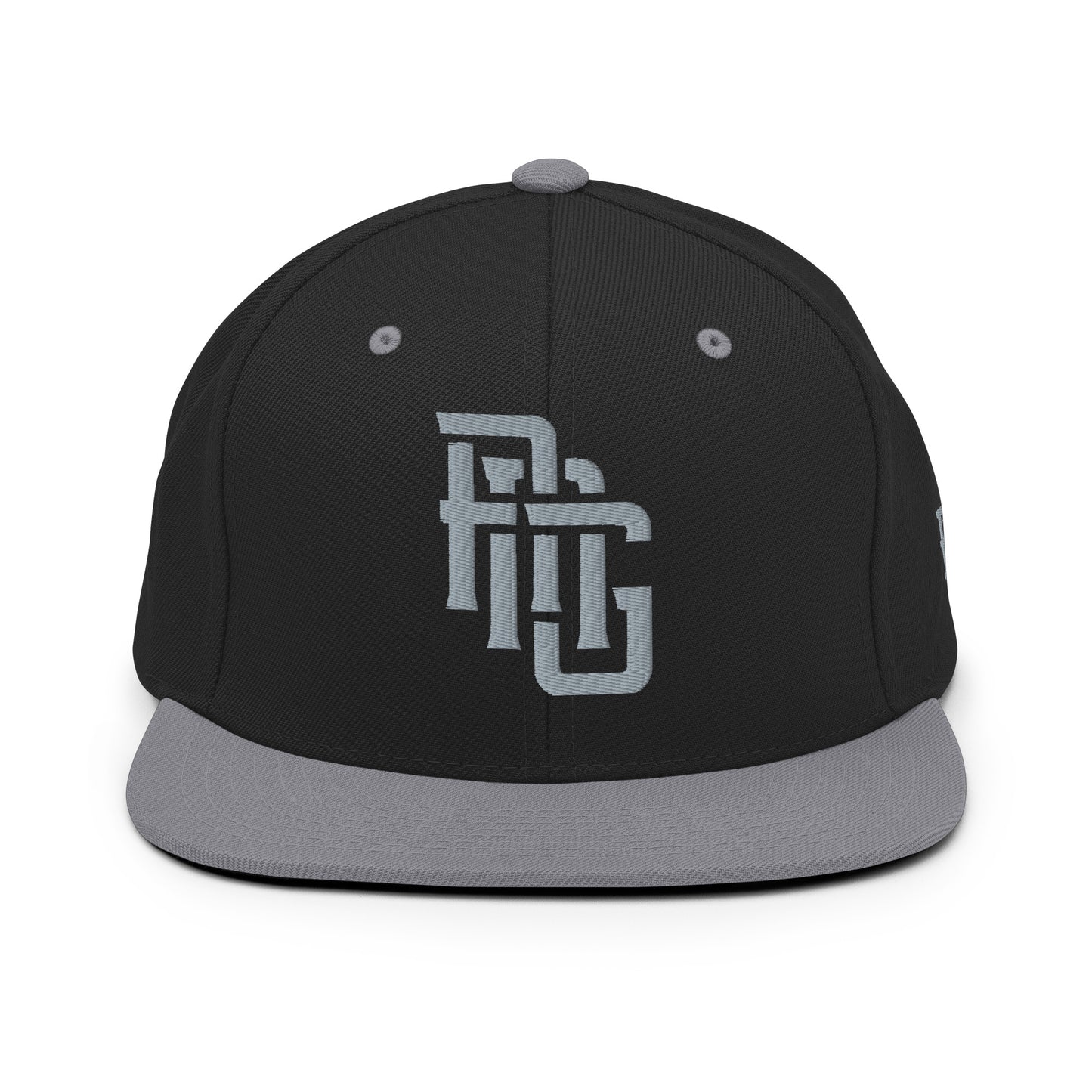 "ANG" Wool Blend Snapback | E Luna Brand ESSENTIAL | 2 Grey Thread Logos