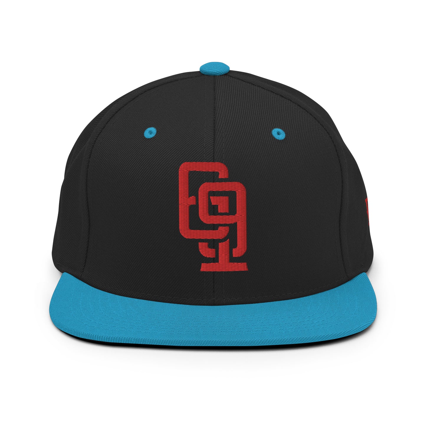 "619" Wool Blend Snapback | E Luna Brand ESSENTIAL | 2 Red Thread Logos
