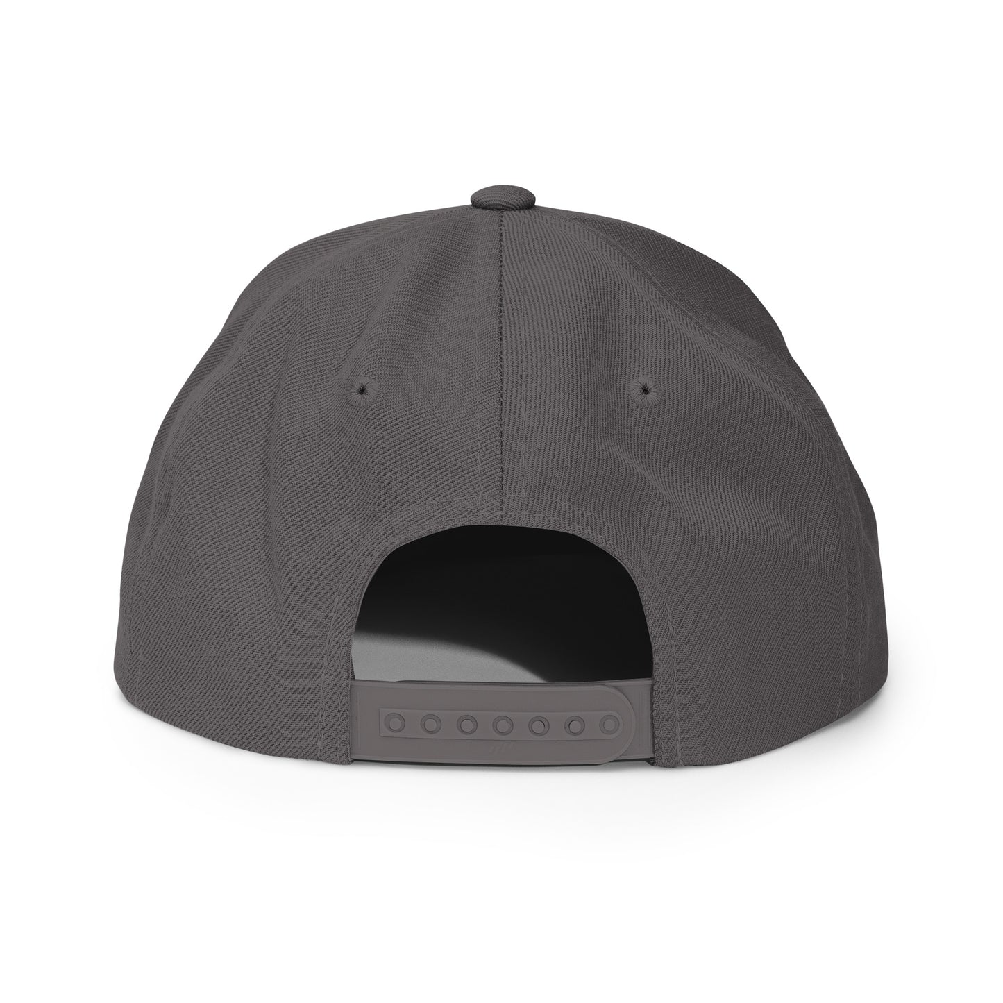 "LOS" Wool Blend Snapback | E Luna Brand ESSENTIAL | 2 Black Thread Logos