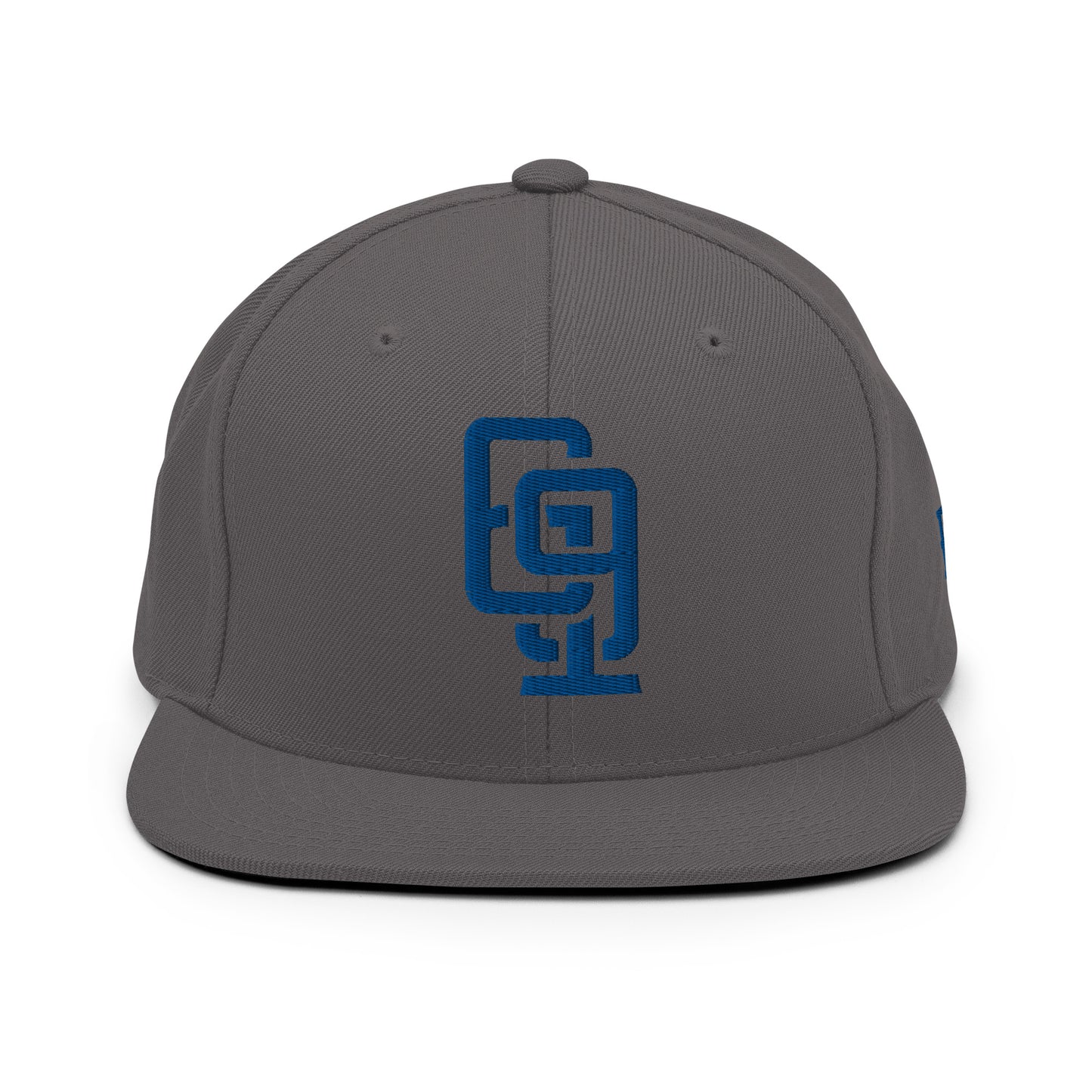 "619" Wool Blend Snapback | E Luna Brand ESSENTIAL | 2 Royal Thread Logos