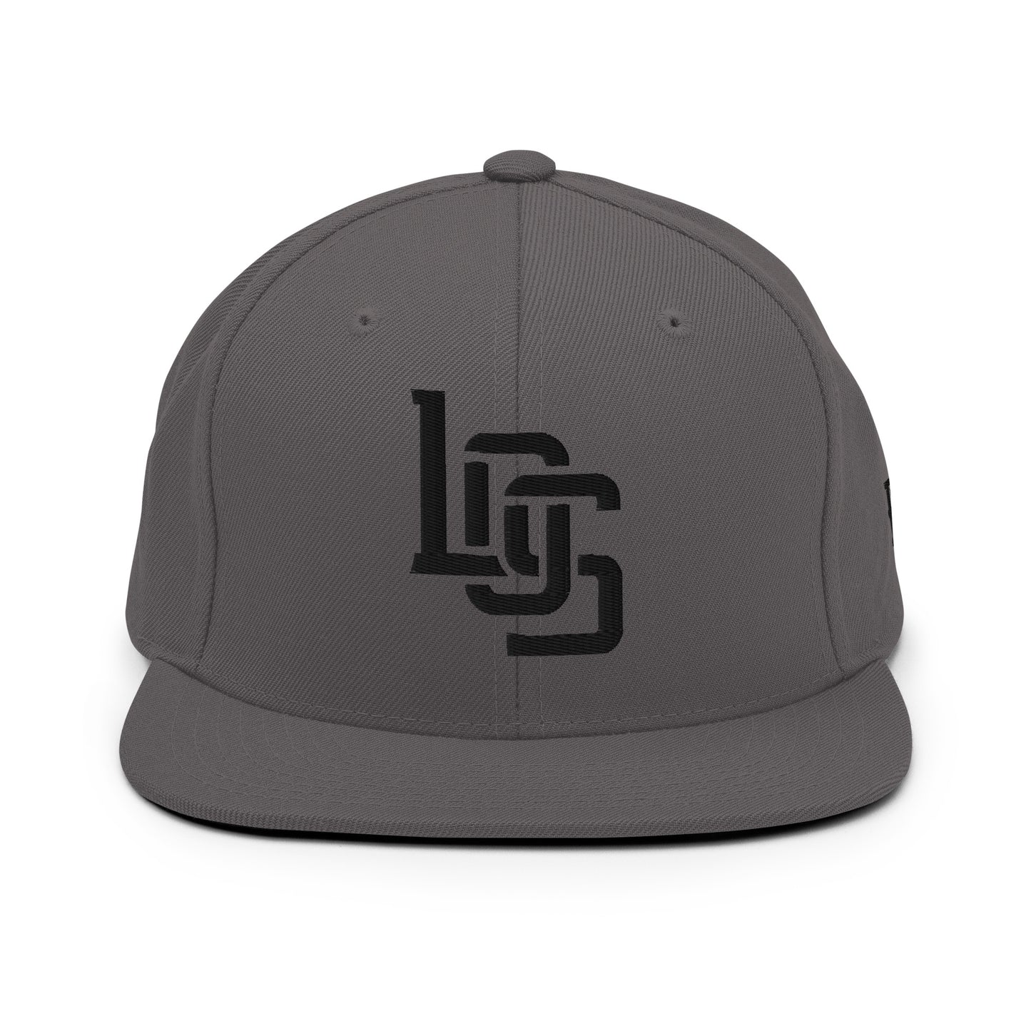 "LOS" Wool Blend Snapback | E Luna Brand ESSENTIAL | 2 Black Thread Logos