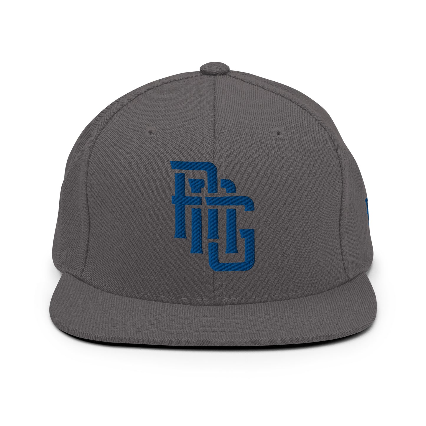 "ANG" Wool Blend Snapback | E Luna Brand ESSENTIAL | 2 Royal Thread Logos