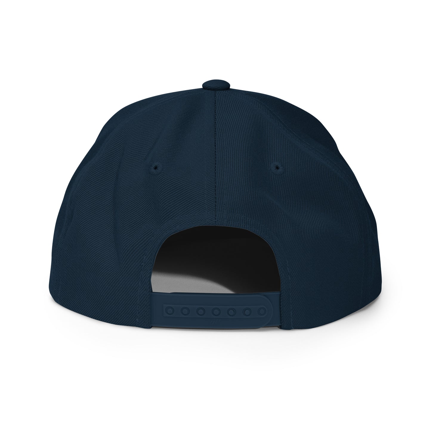"619" Wool Blend Snapback | E Luna Brand ESSENTIAL | 2 Grey Thread Logos