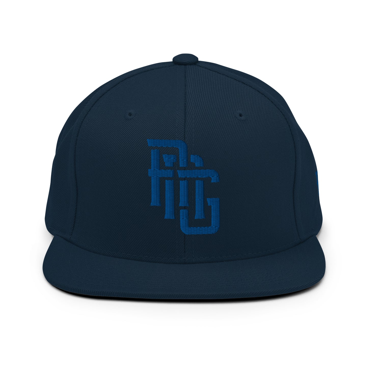 "ANG" Wool Blend Snapback | E Luna Brand ESSENTIAL | 2 Royal Thread Logos