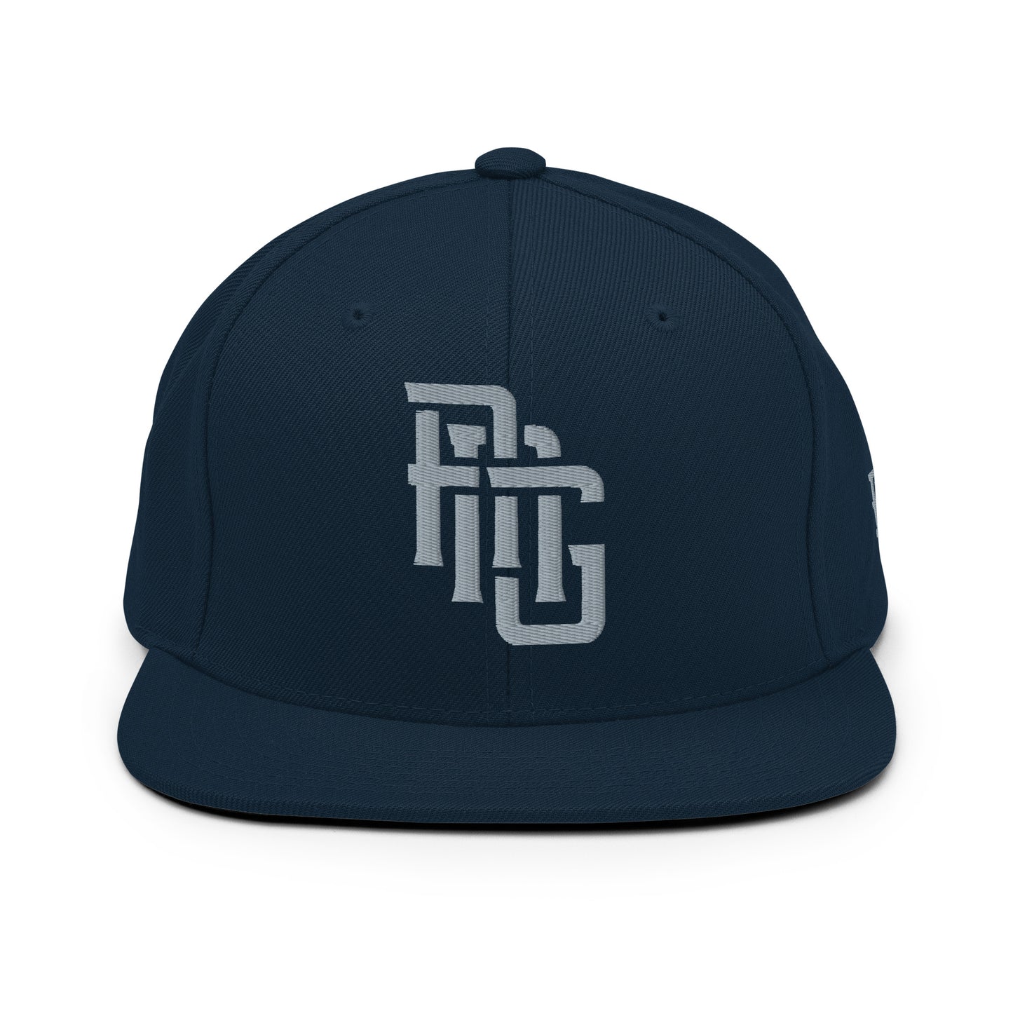 "ANG" Wool Blend Snapback | E Luna Brand ESSENTIAL | 2 Grey Thread Logos