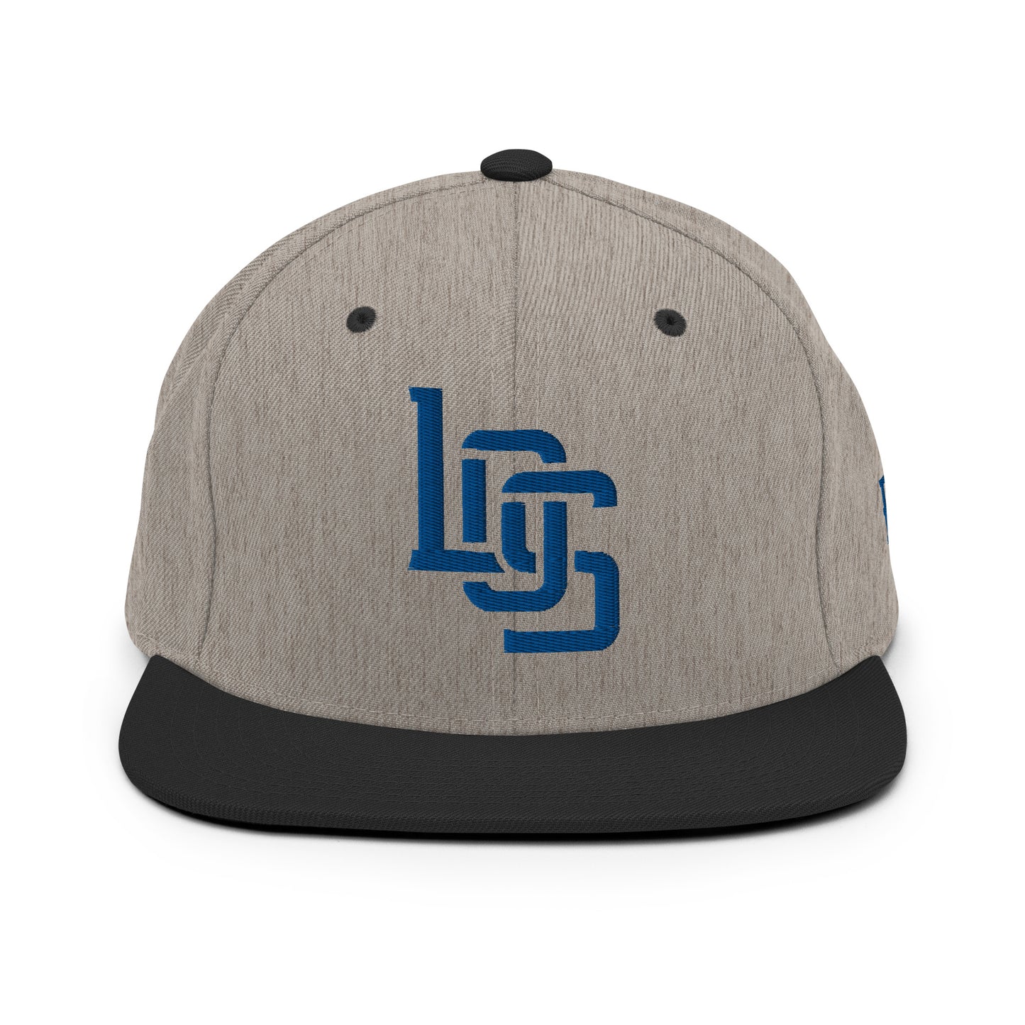 "LOS" Wool Blend Snapback | E Luna Brand ESSENTIAL | 2 Royal Thread Logos