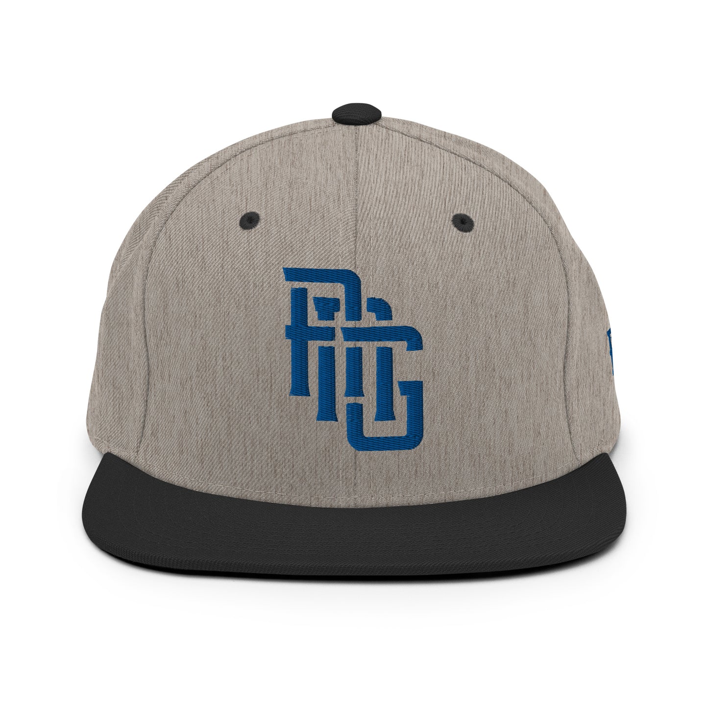 "ANG" Wool Blend Snapback | E Luna Brand ESSENTIAL | 2 Royal Thread Logos