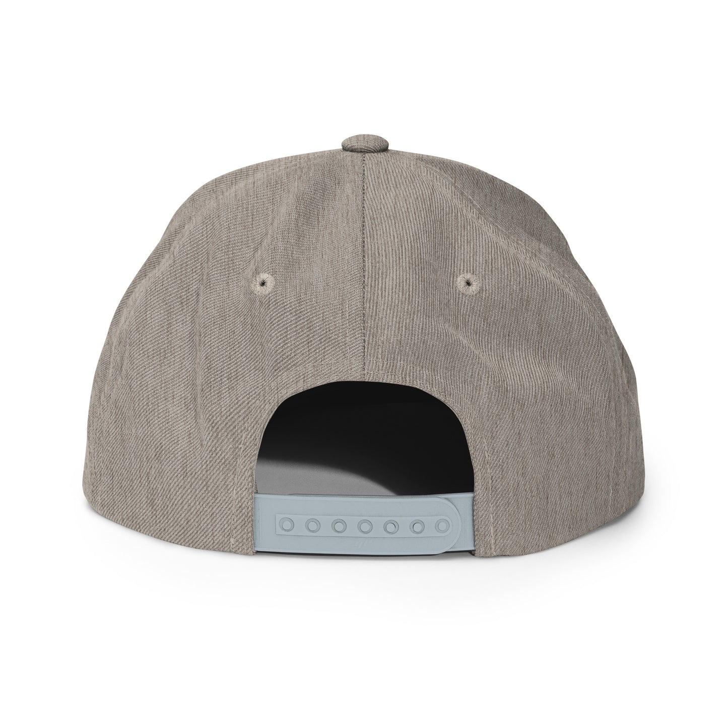 "LOS" Wool Blend Snapback | E Luna Brand ESSENTIAL | 2 Black Thread Logos