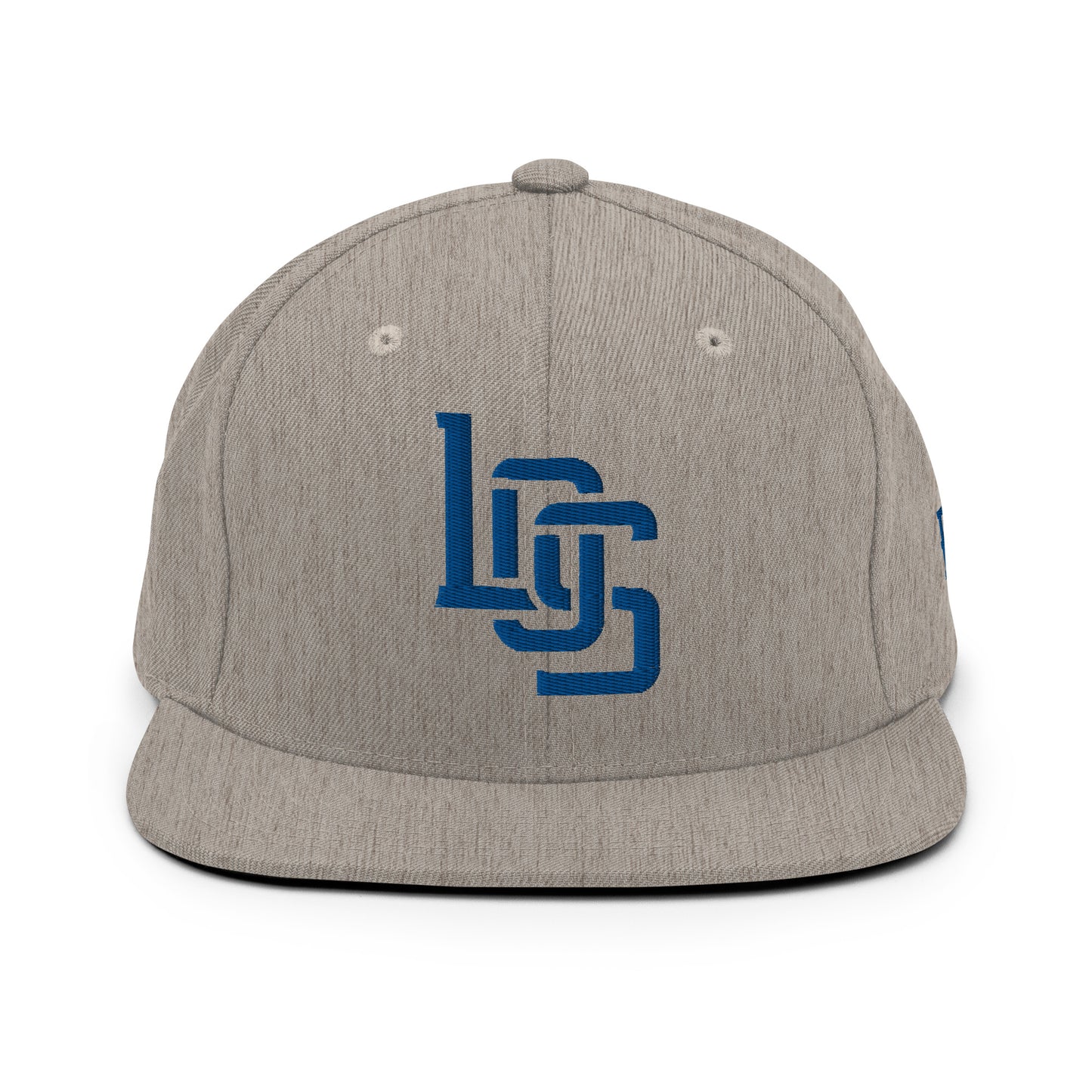 "LOS" Wool Blend Snapback | E Luna Brand ESSENTIAL | 2 Royal Thread Logos