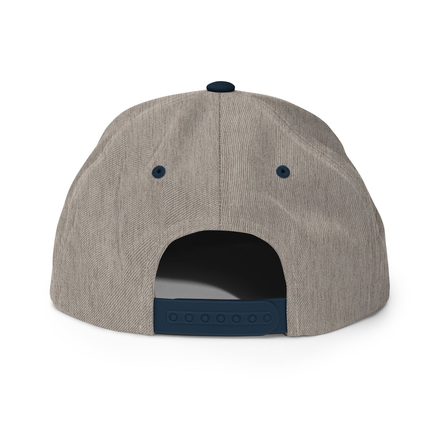 "LOS" Wool Blend Snapback | E Luna Brand ESSENTIAL | 2 Black Thread Logos