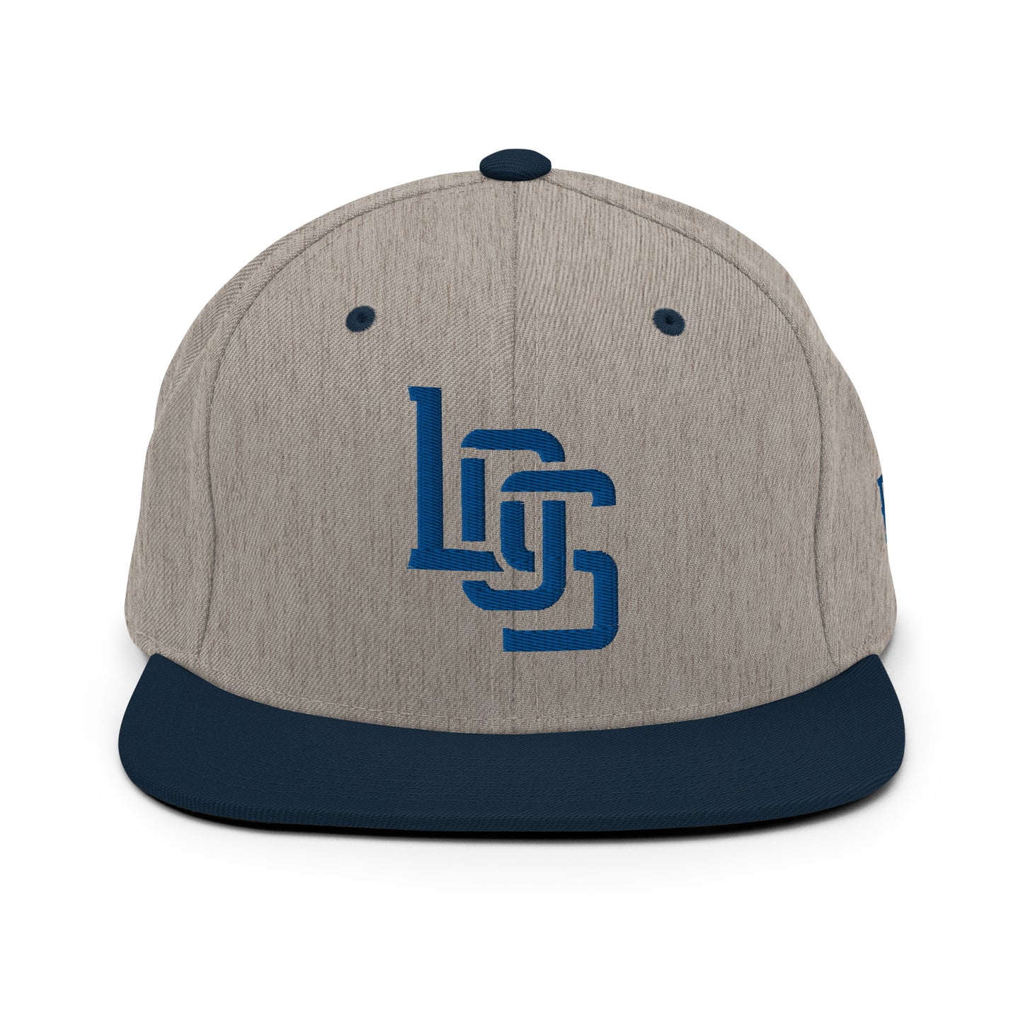 "LOS" Wool Blend Snapback | E Luna Brand ESSENTIAL | 2 Royal Thread Logos