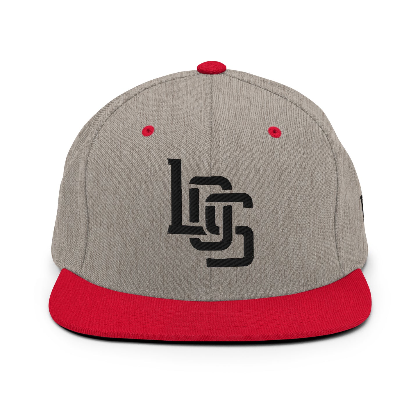"LOS" Wool Blend Snapback | E Luna Brand ESSENTIAL | 2 Black Thread Logos
