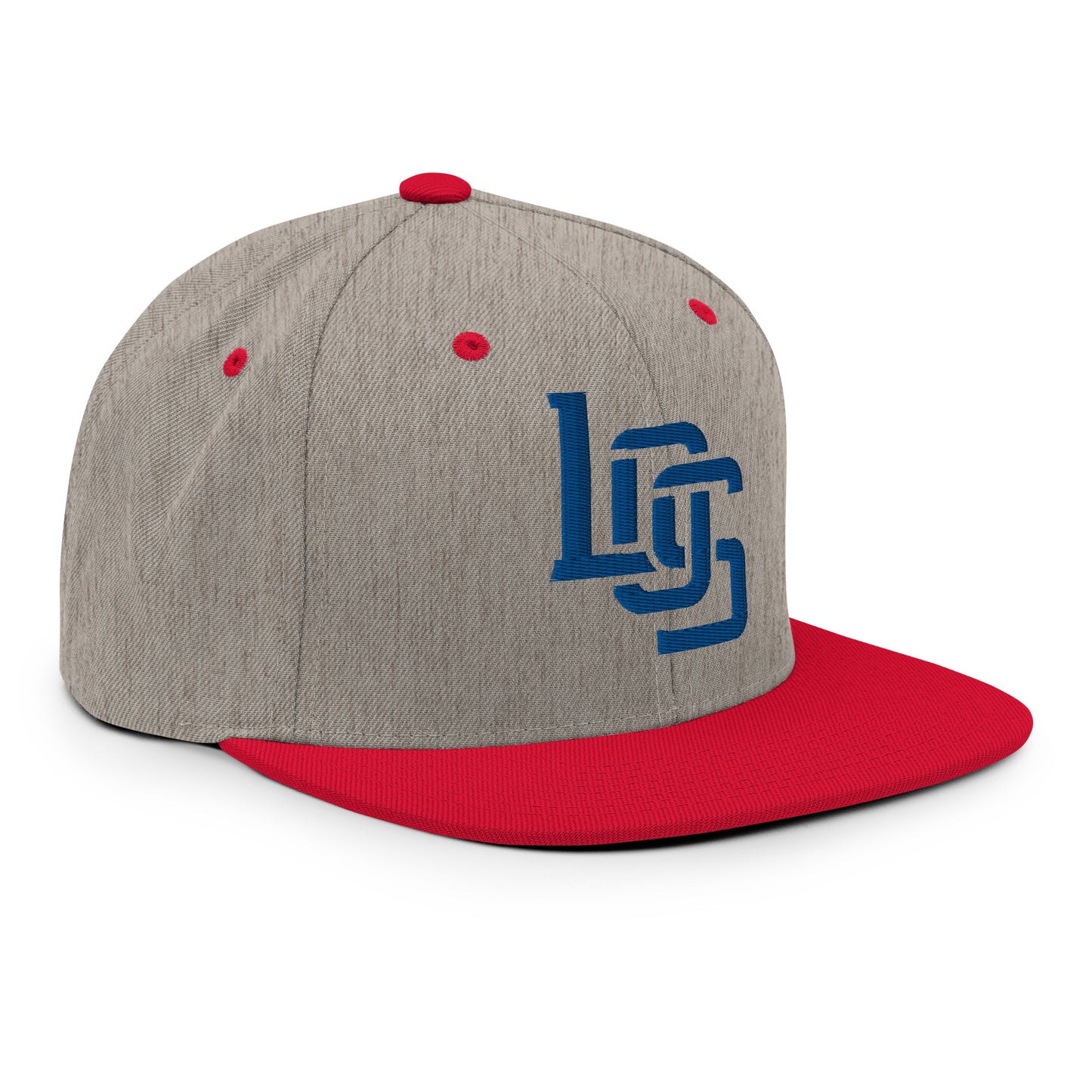 "LOS" Wool Blend Snapback | E Luna Brand ESSENTIAL | 2 Royal Thread Logos
