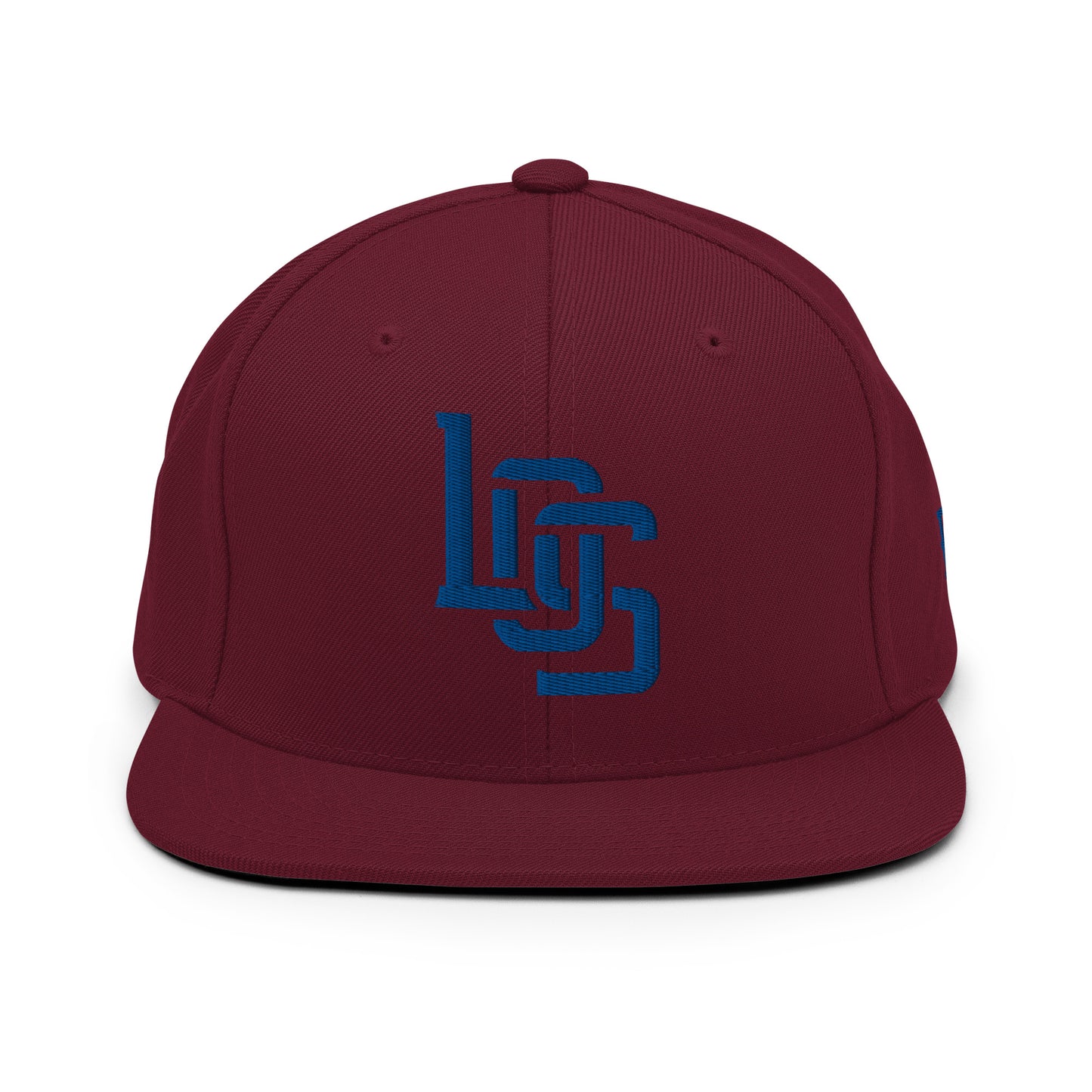 "LOS" Wool Blend Snapback | E Luna Brand ESSENTIAL | 2 Royal Thread Logos