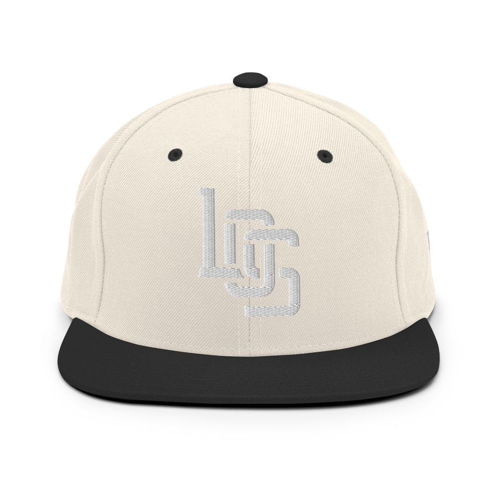 "LOS" Wool Blend Snapback | E Luna Brand ESSENTIAL | 2 White Thread Logos