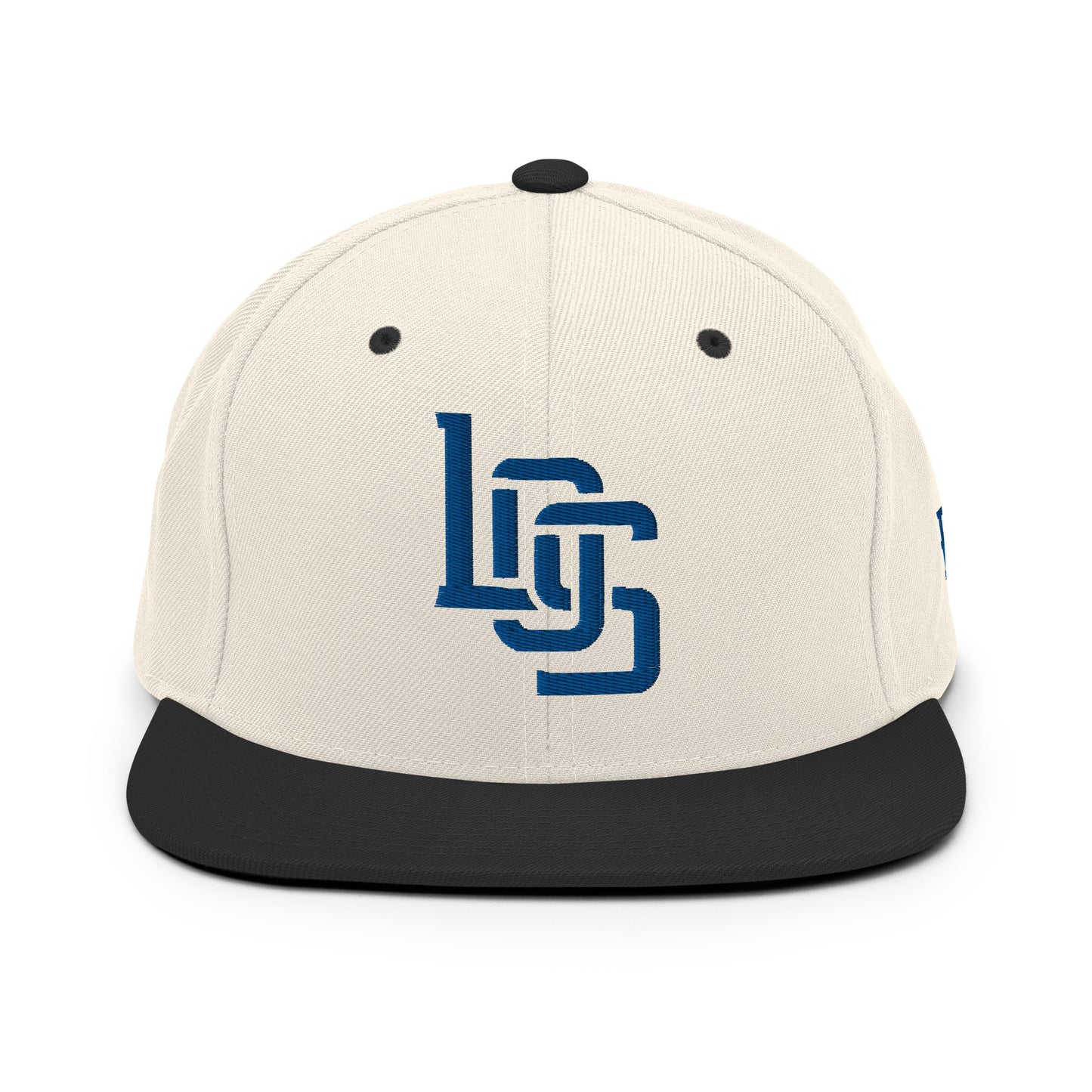 "LOS" Wool Blend Snapback | E Luna Brand ESSENTIAL | 2 Royal Thread Logos