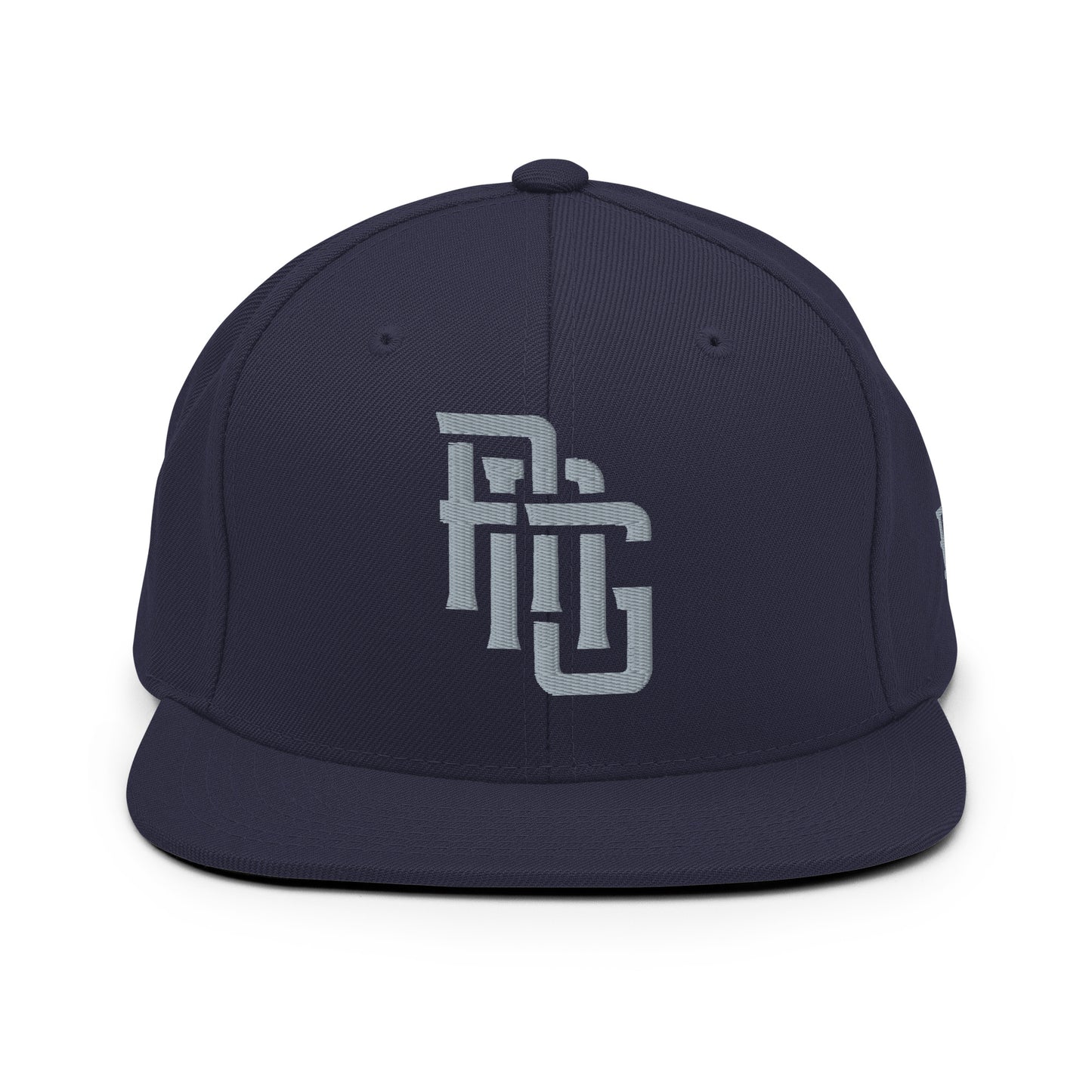 "ANG" Wool Blend Snapback | E Luna Brand ESSENTIAL | 2 Grey Thread Logos