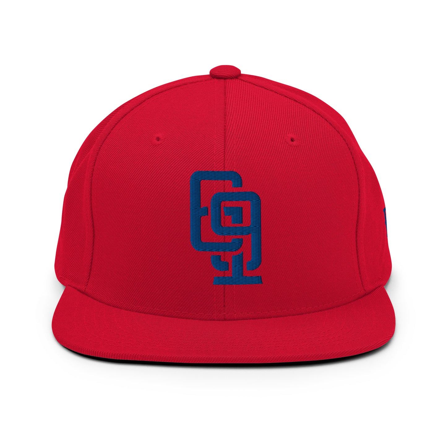 "619" Wool Blend Snapback | E Luna Brand ESSENTIAL | 2 Royal Thread Logos