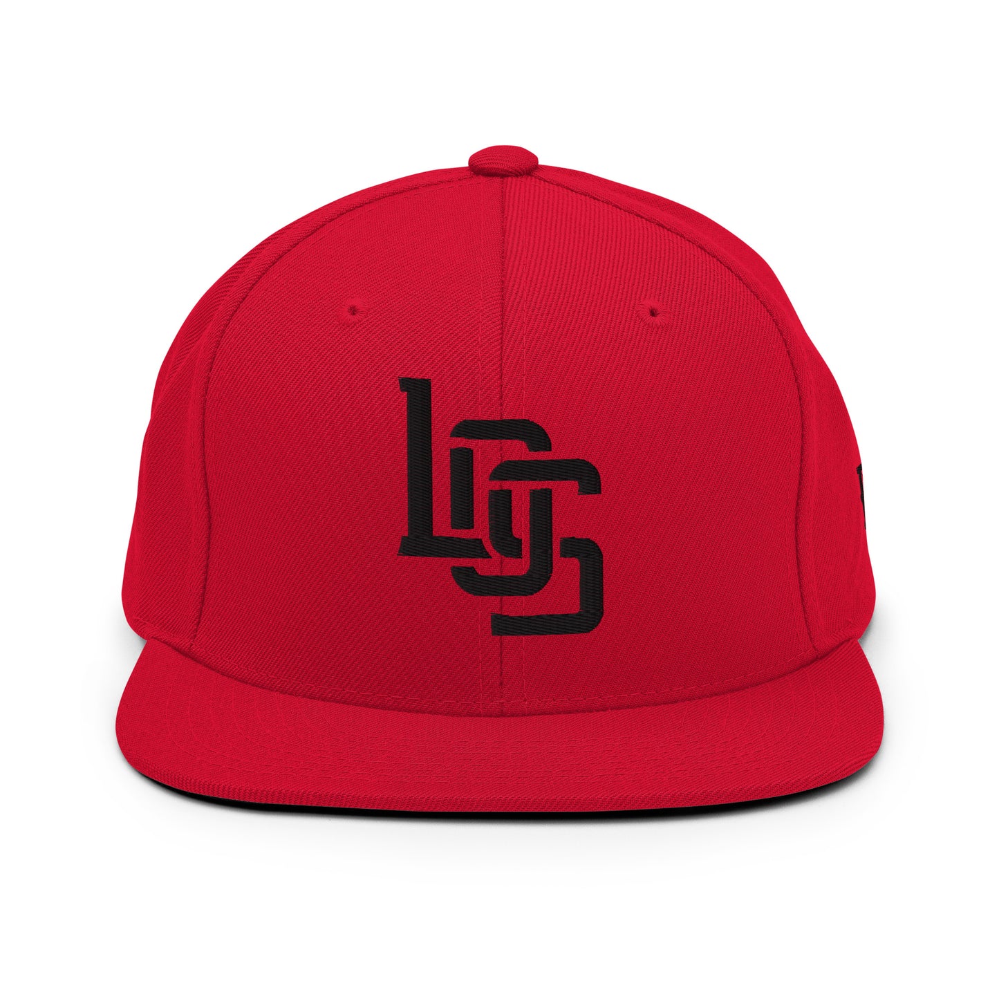 "LOS" Wool Blend Snapback | E Luna Brand ESSENTIAL | 2 Black Thread Logos