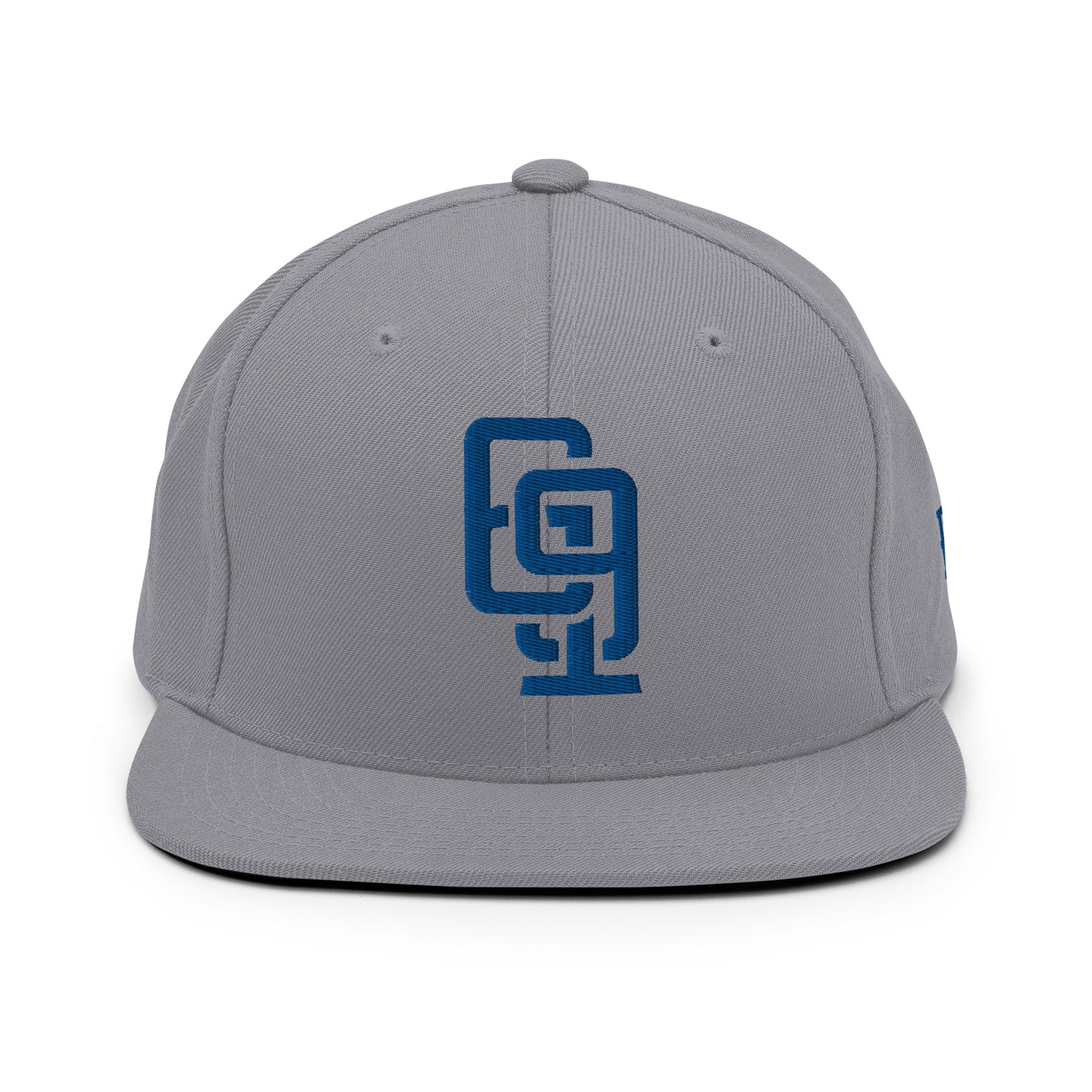 "619" Wool Blend Snapback | E Luna Brand ESSENTIAL | 2 Royal Thread Logos