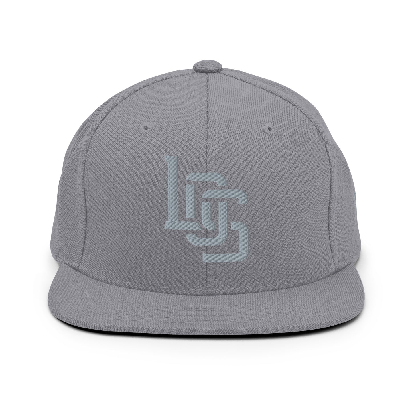 "LOS" Wool Blend Snapback | E Luna Brand ESSENTIAL | 2 Grey Thread Logos