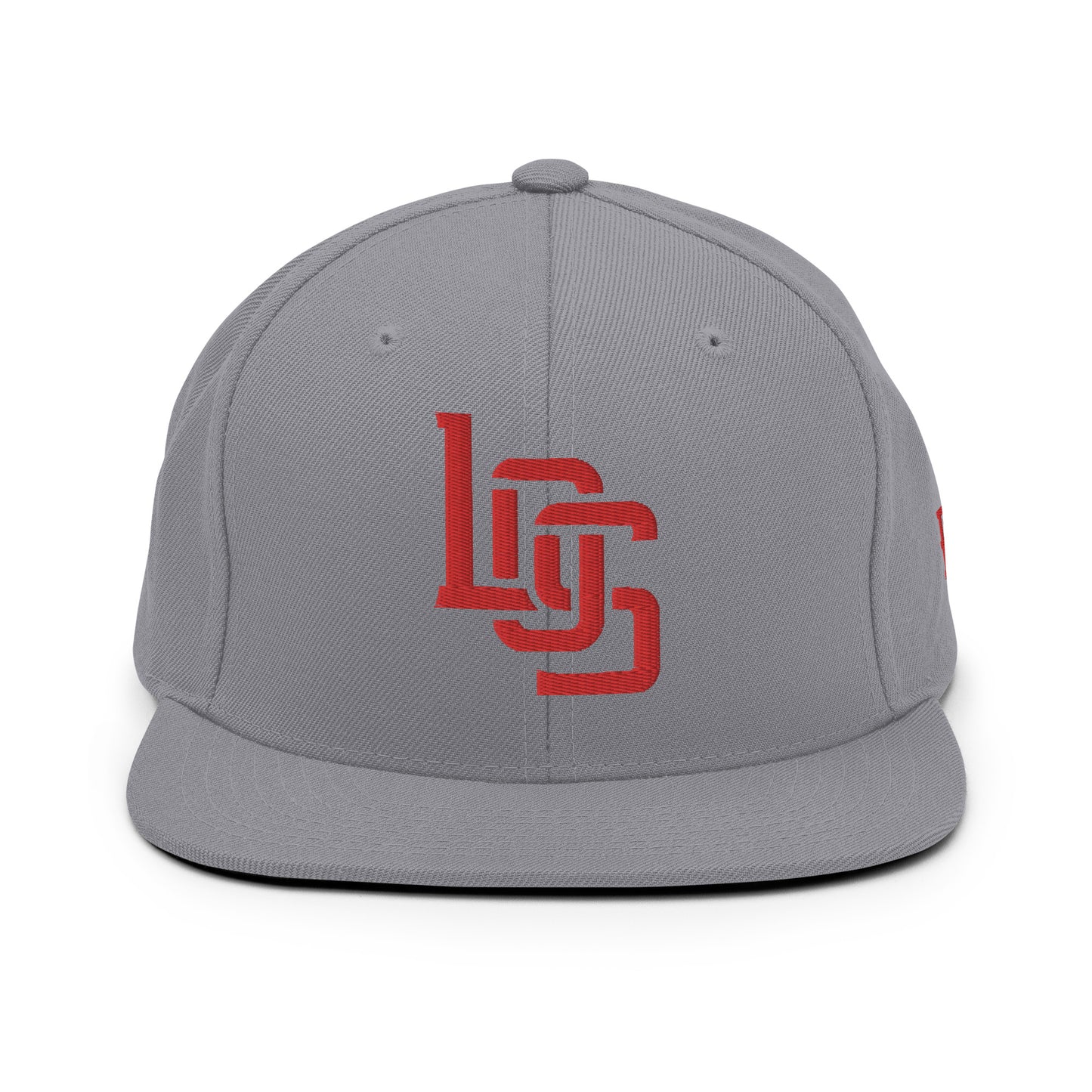 "LOS" Wool Blend Snapback | E Luna Brand ESSENTIAL | 2 Red Thread Logos